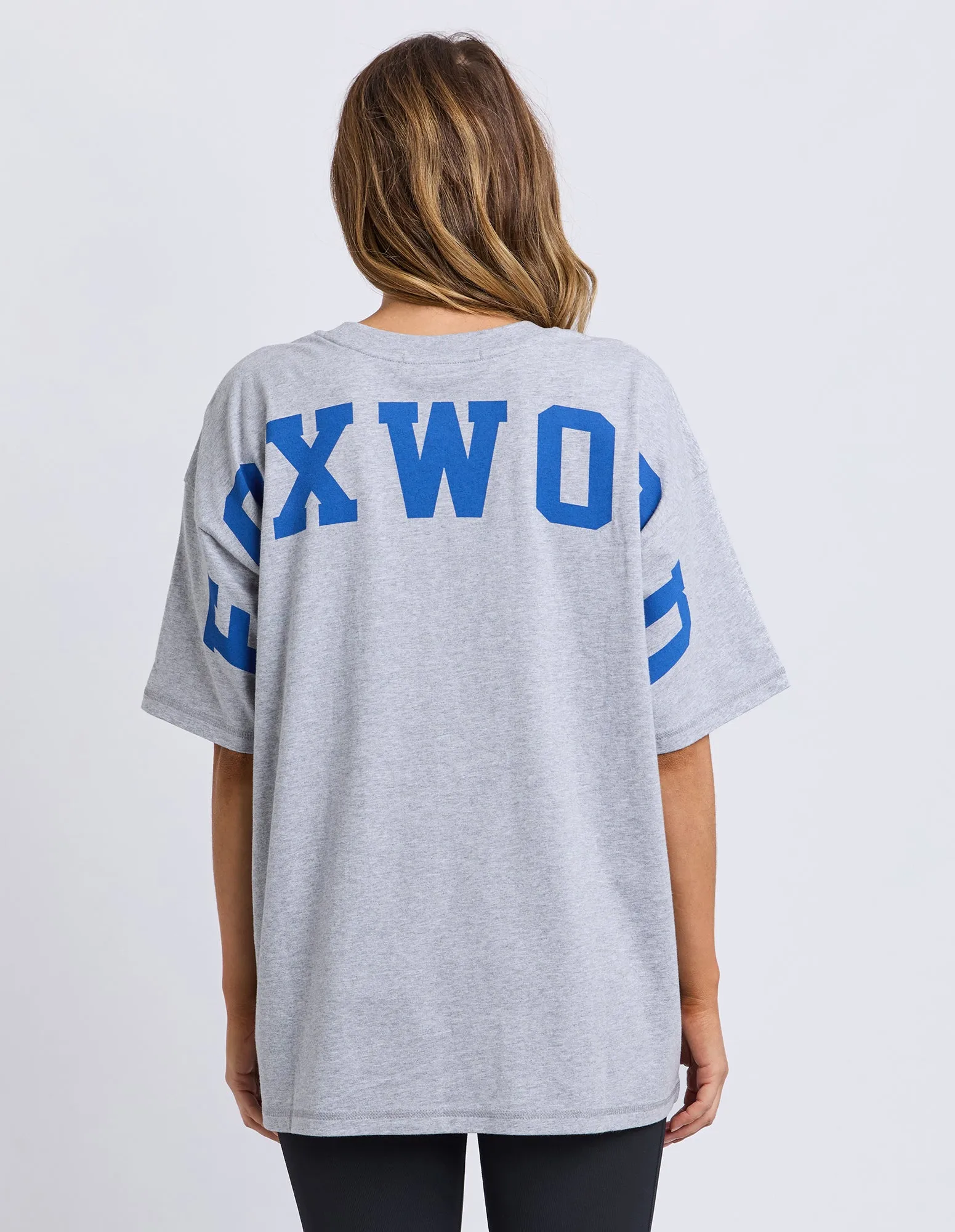 Interval Tee Grey Marle/Blue sold by Foxwood Clothing product image thumbnail 3