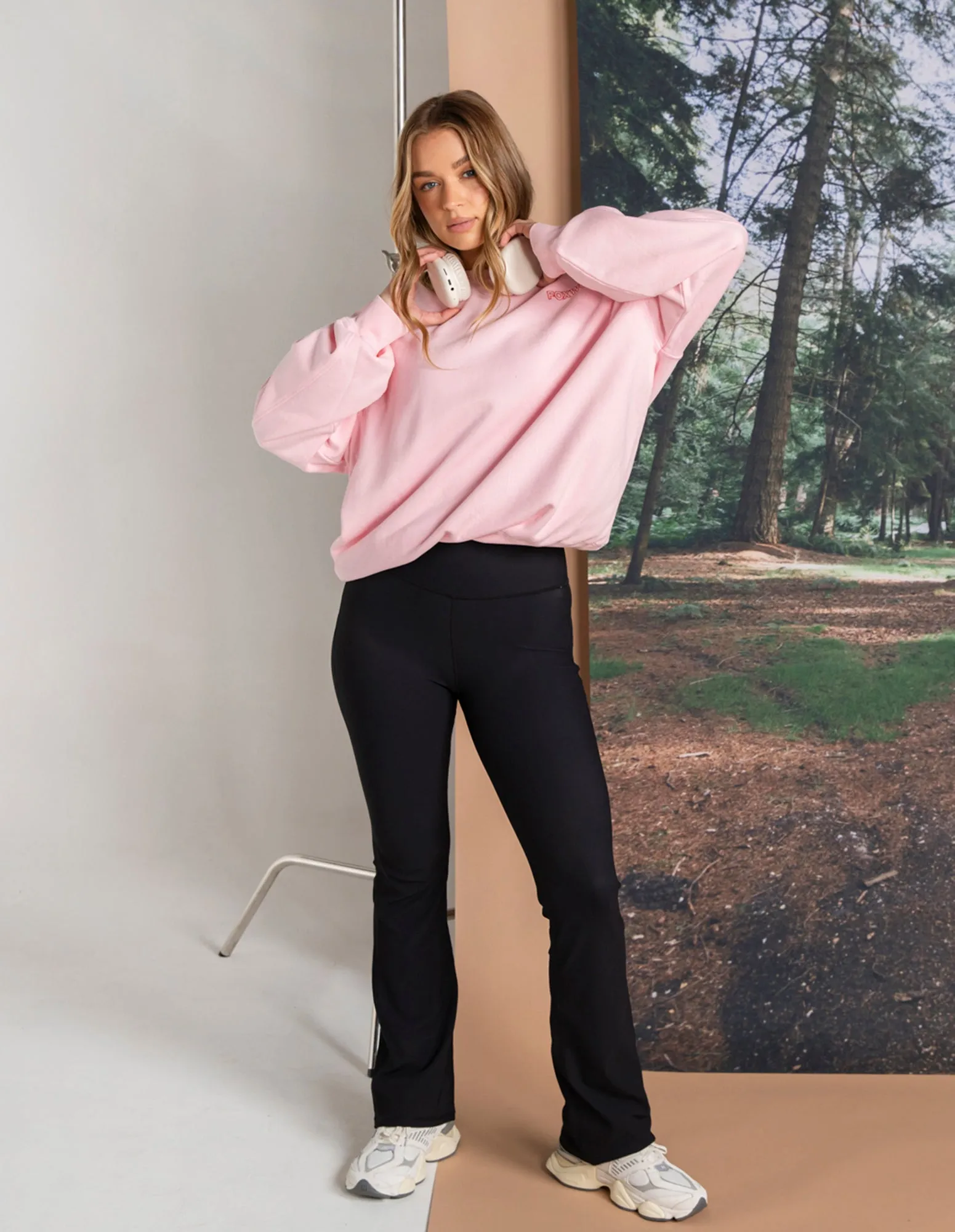 Luxe Rib Pant Black sold by Foxwood Clothing