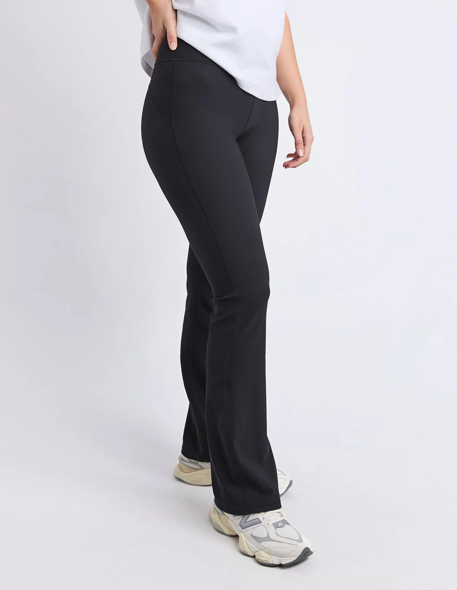 Luxe Rib Pant Black sold by Foxwood Clothing product image thumbnail 5