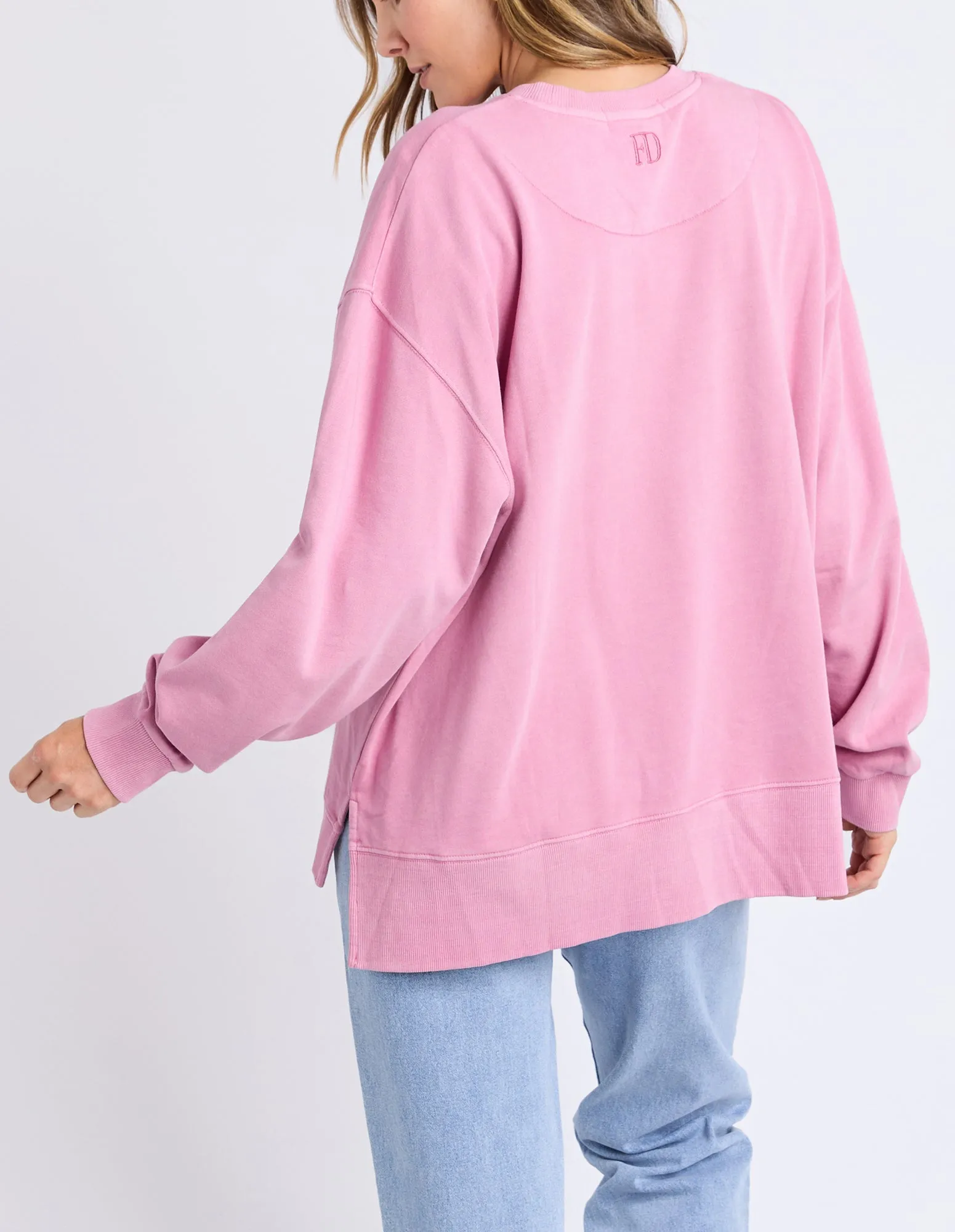Effortless Crew Rose Pink sold by Foxwood Clothing product image thumbnail 3