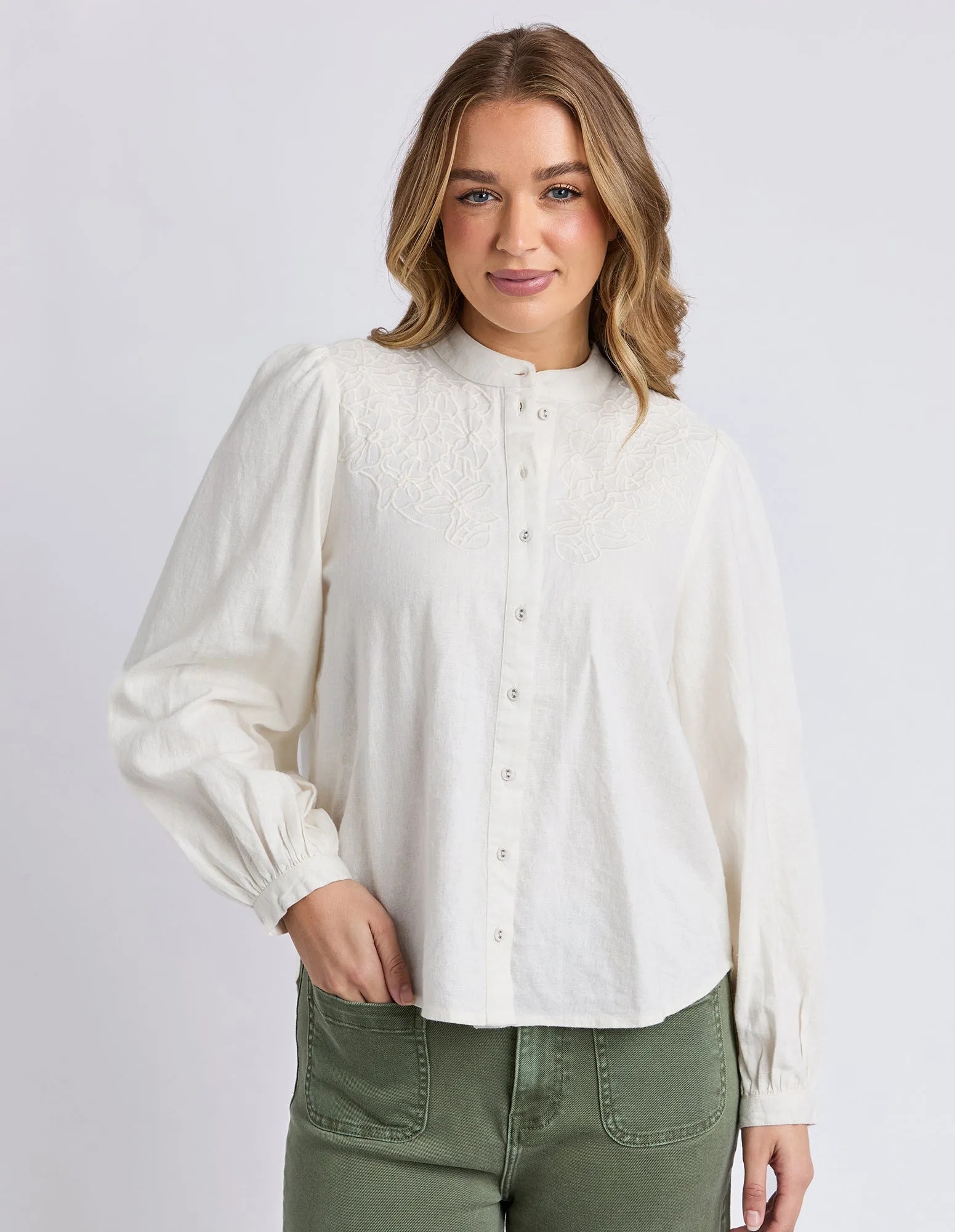 Eleanor Top Vintage White sold by Foxwood Clothing product image thumbnail 2