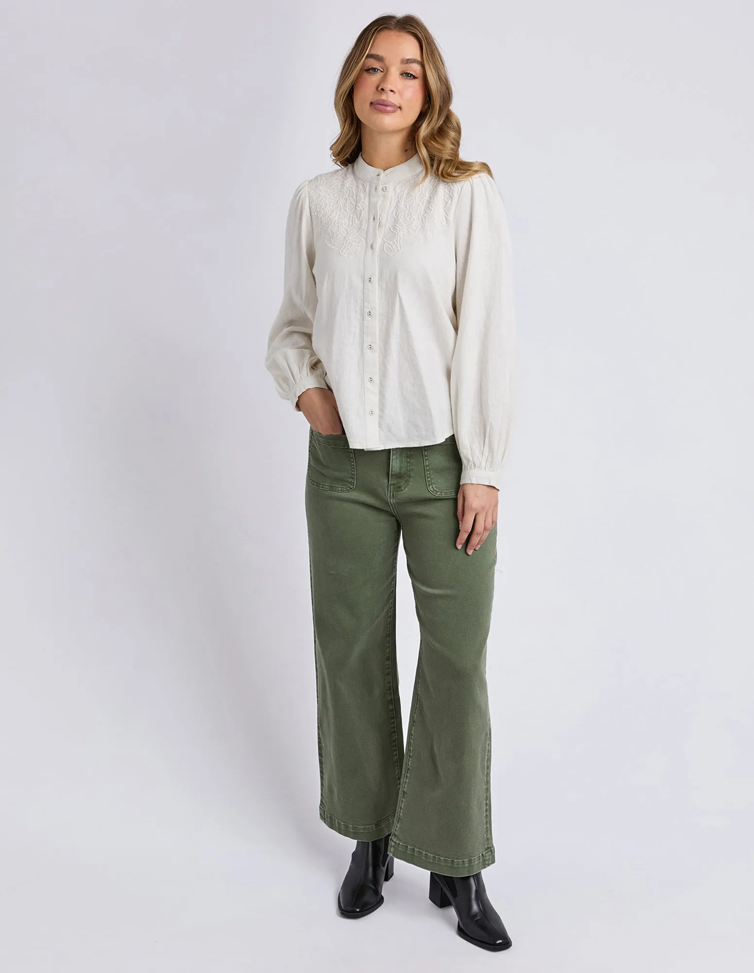 Eleanor Top Vintage White sold by Foxwood Clothing product image thumbnail 3