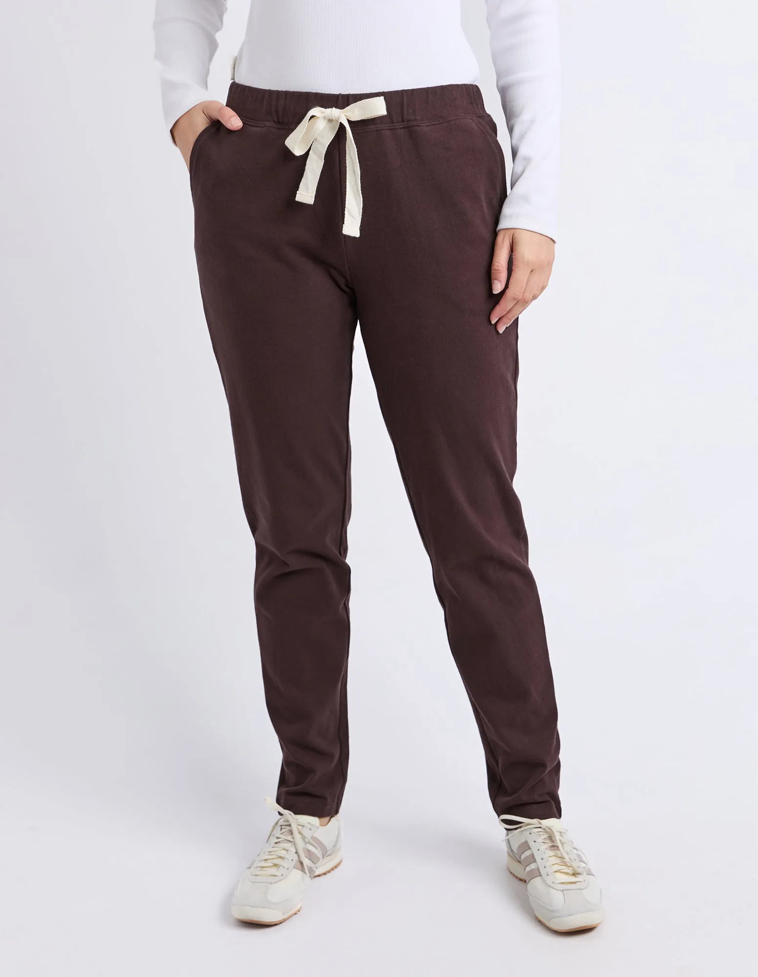 Monday Pant Coffee sold by Foxwood Clothing