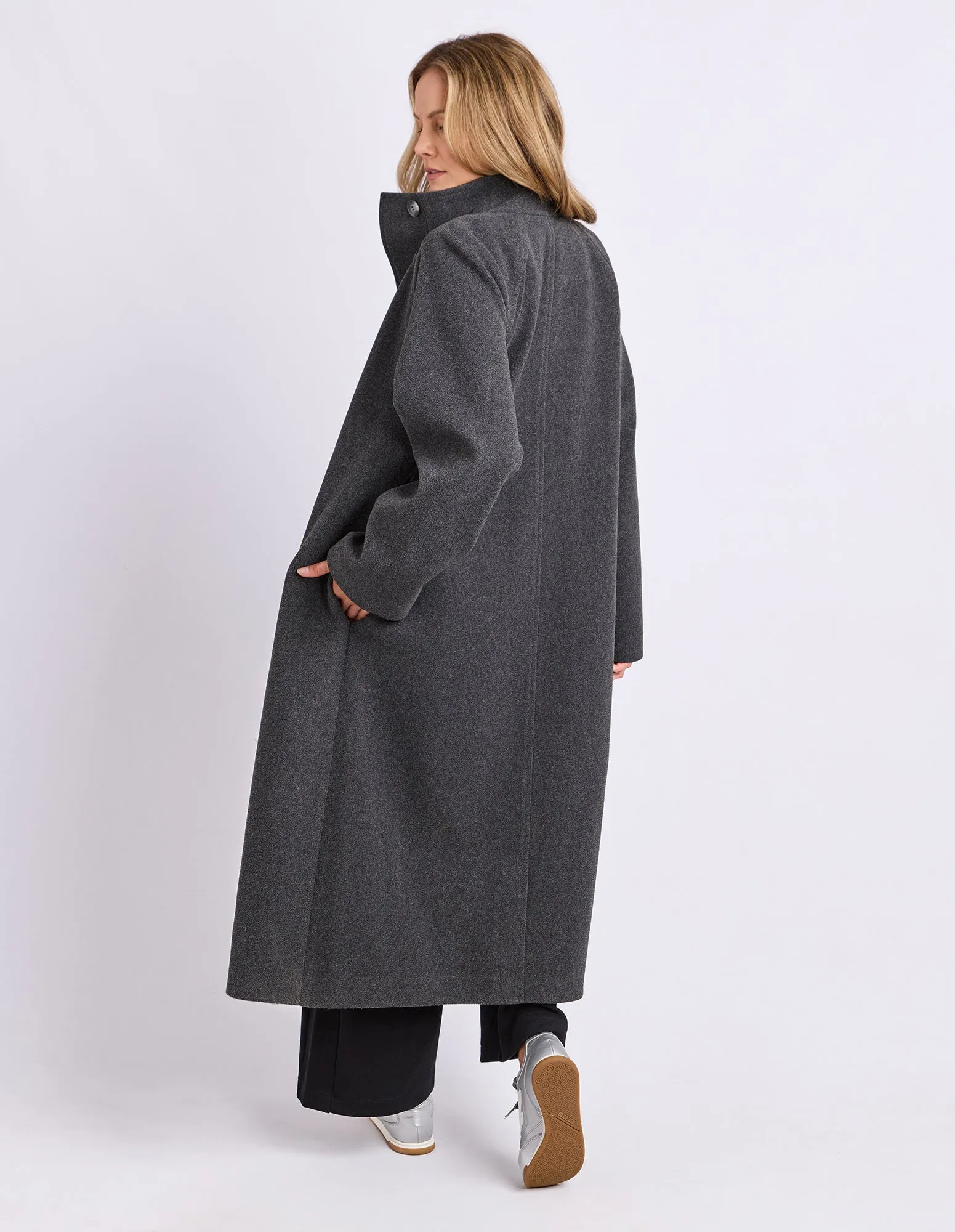 Fermont Coat Charcoal sold by Foxwood Clothing product image thumbnail 2