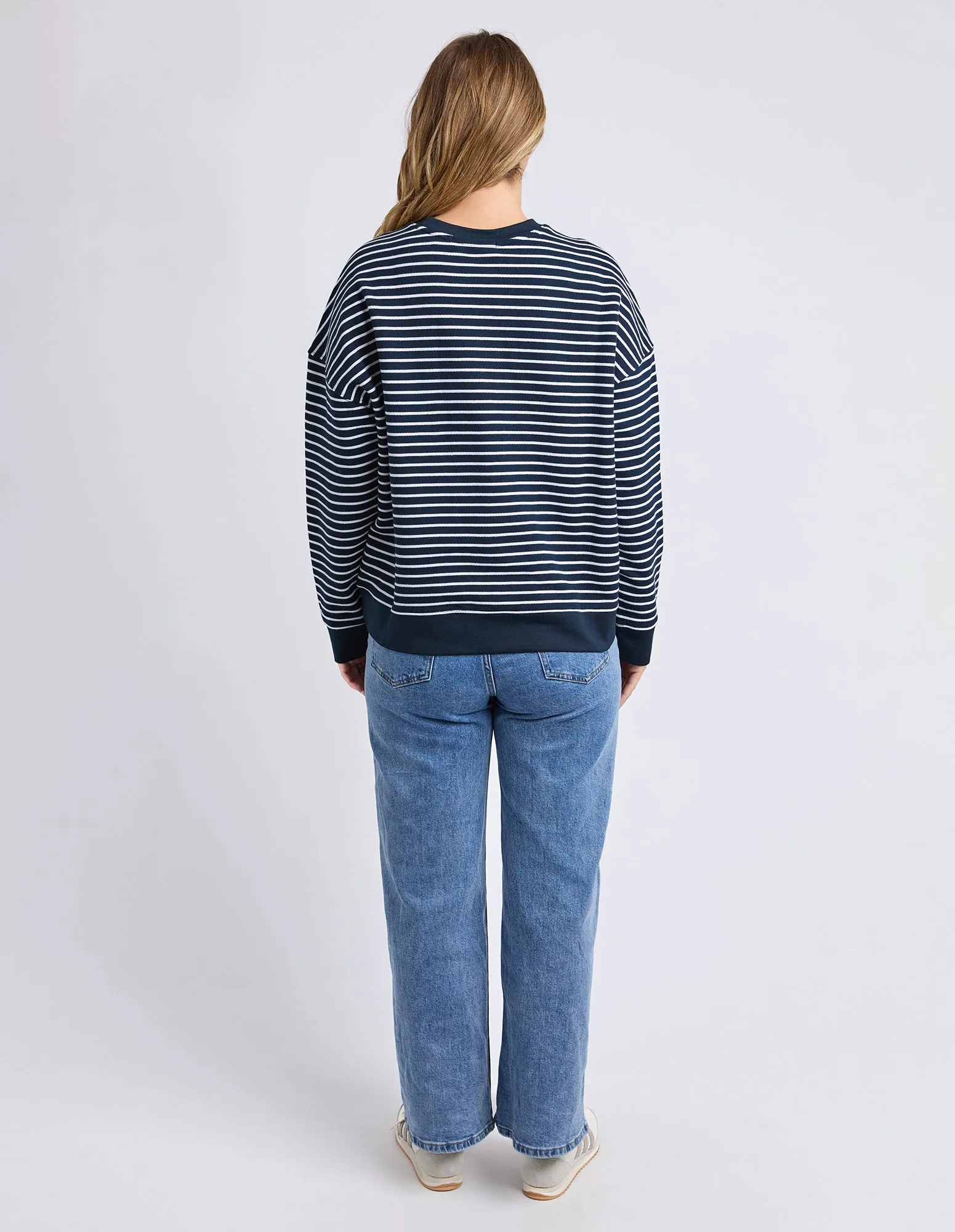 Original Stripe Crew Navy/White sold by Foxwood Clothing product image thumbnail 3