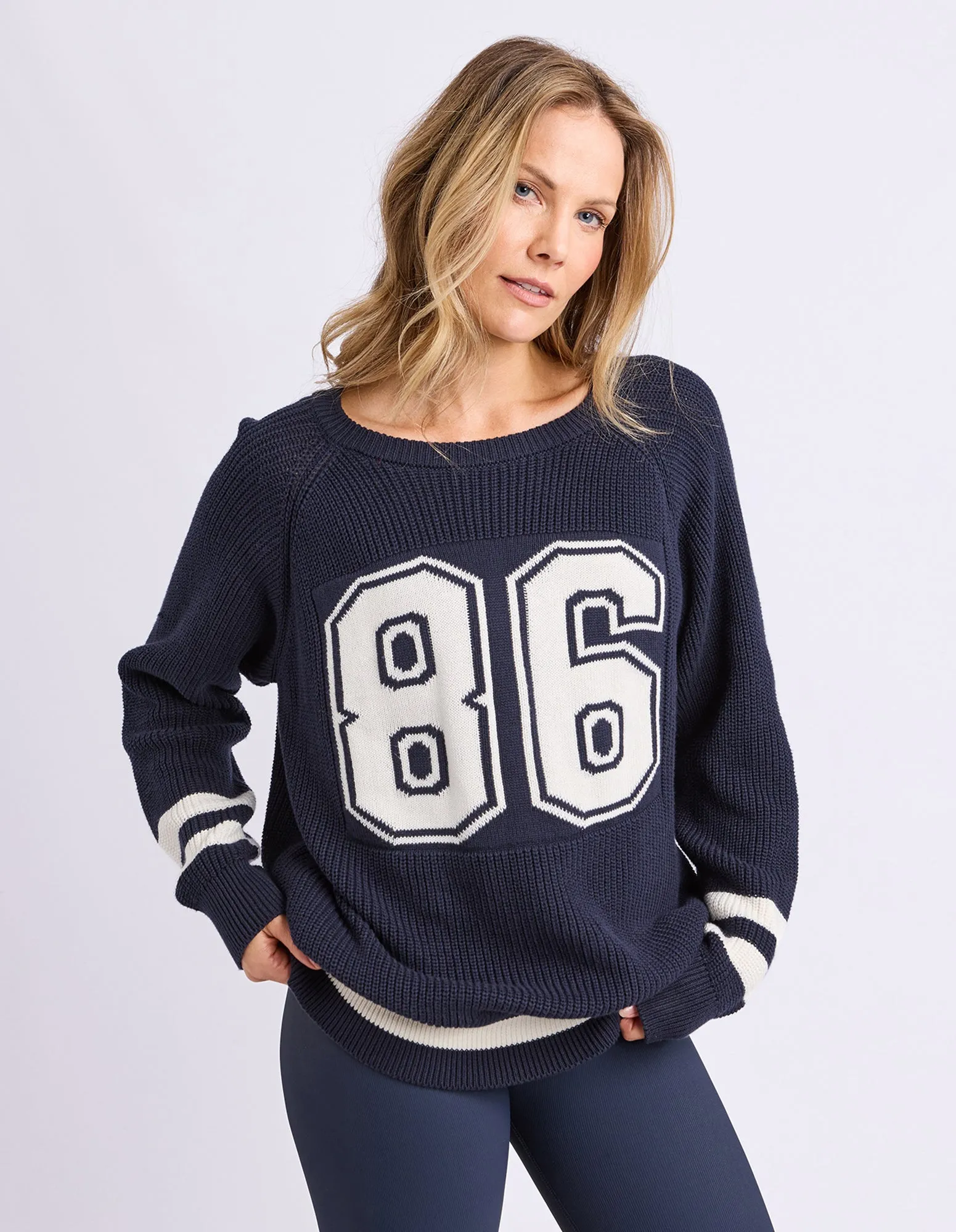 86 Fisherman Knit Navy sold by Foxwood Clothing product image thumbnail 5