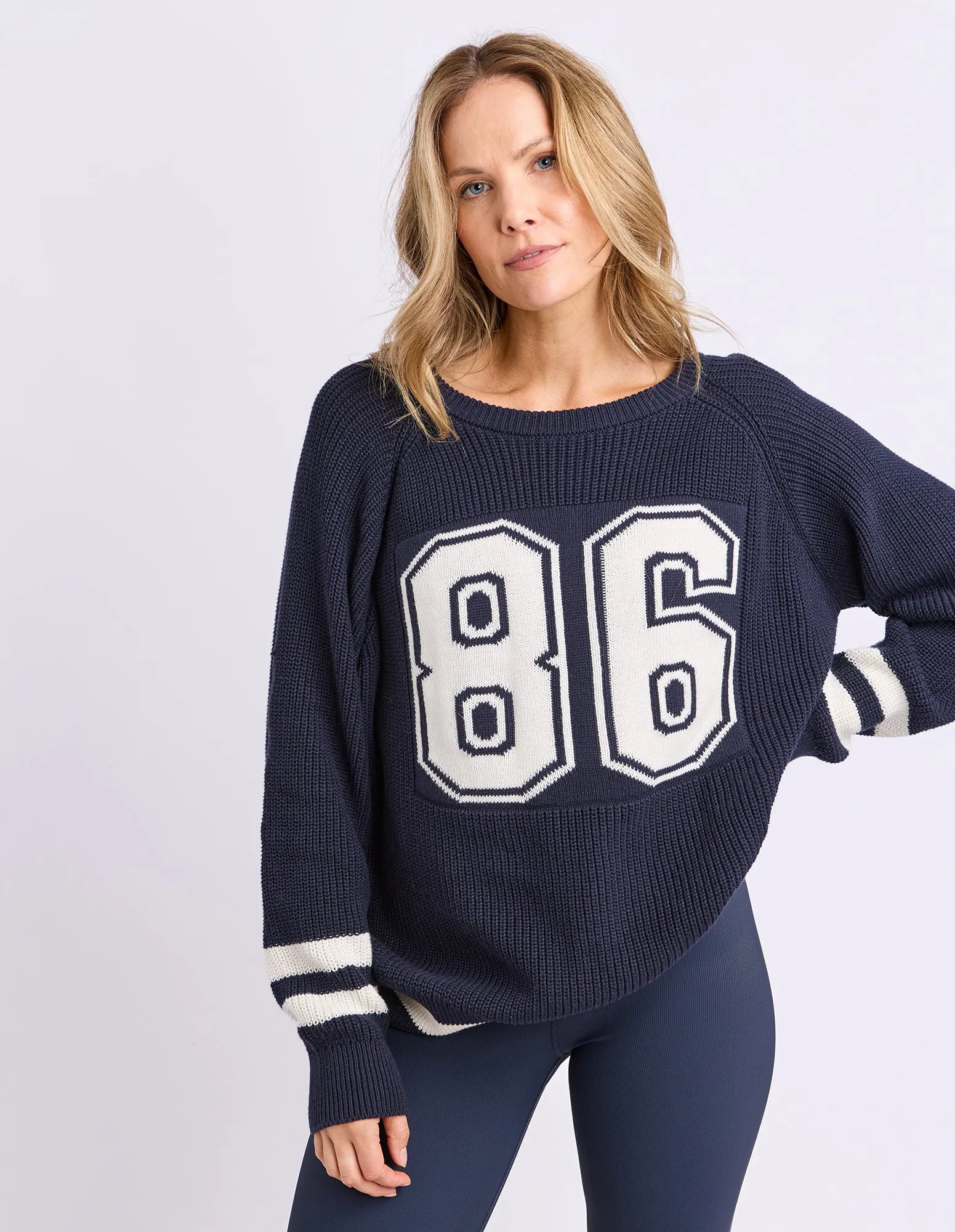 86 Fisherman Knit Navy sold by Foxwood Clothing product image thumbnail 2