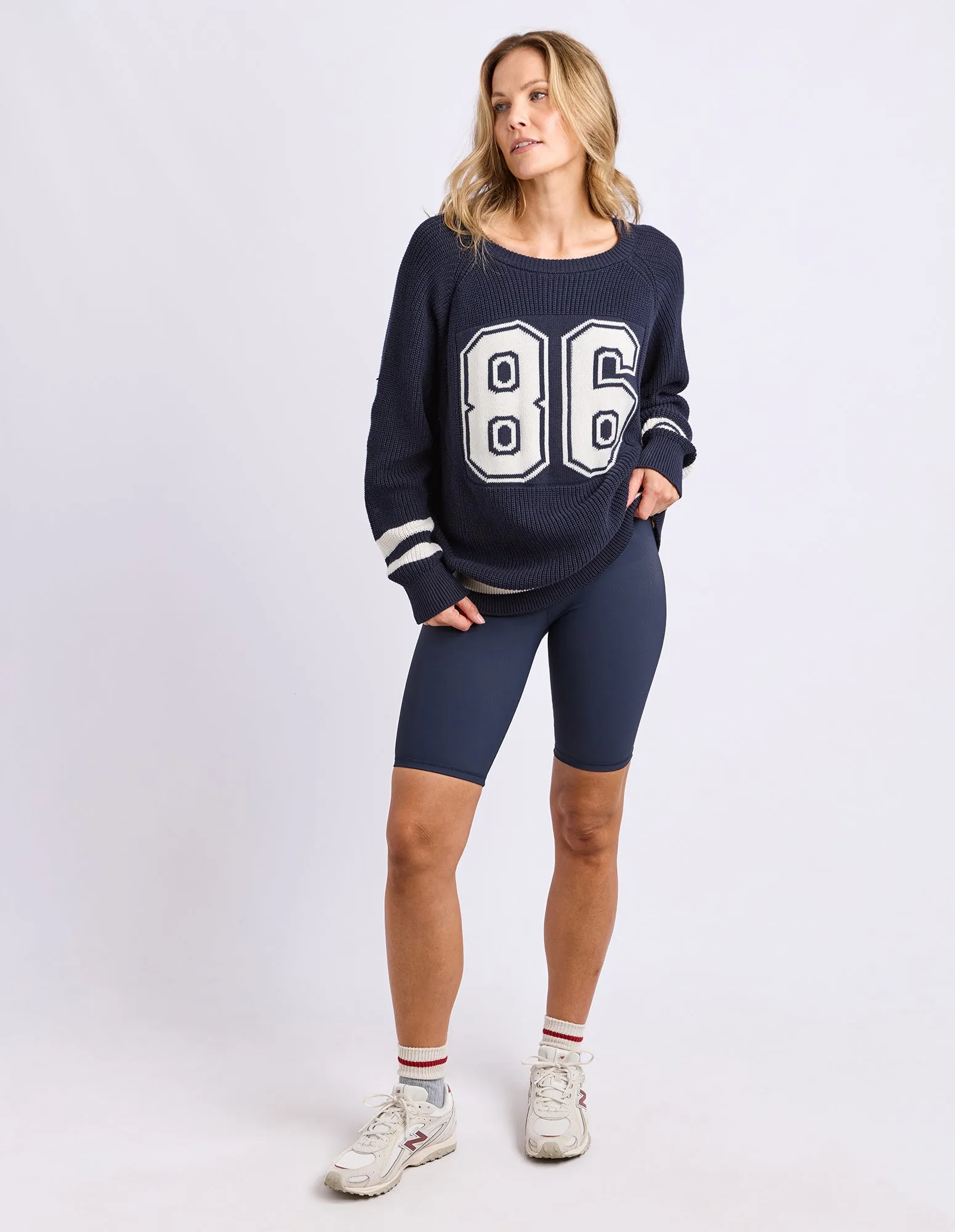 86 Fisherman Knit Navy sold by Foxwood Clothing product image thumbnail 3