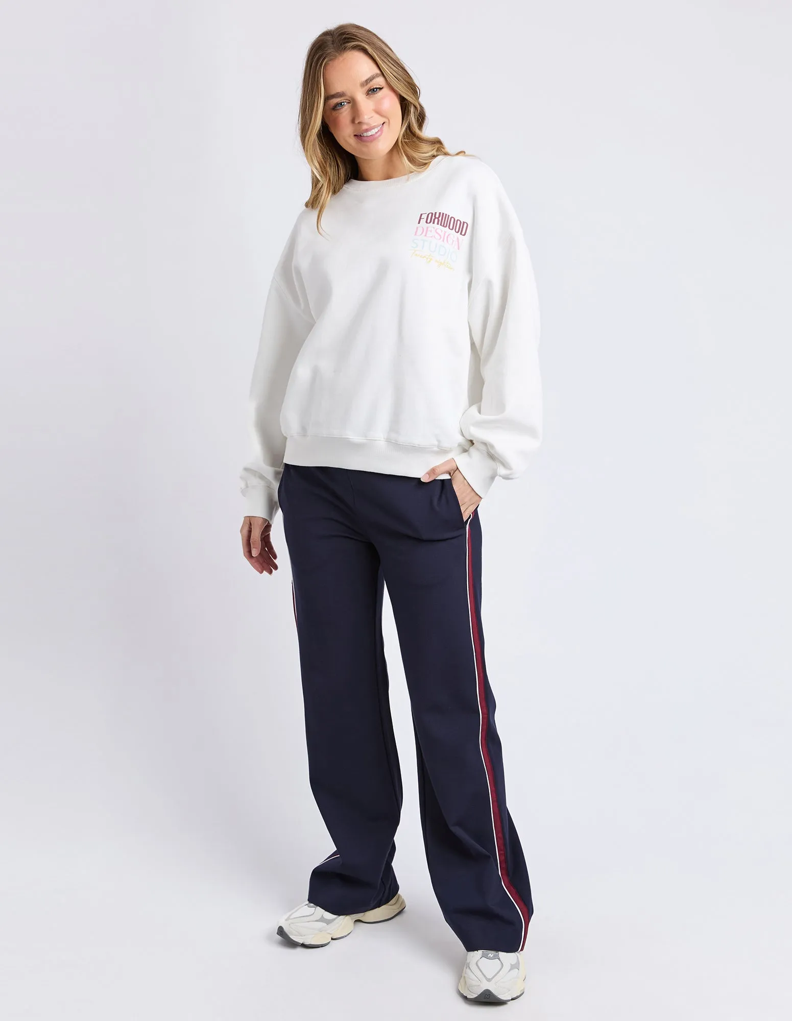 Tranquil Oversized Crew Vintage White sold by Foxwood Clothing product image thumbnail 3