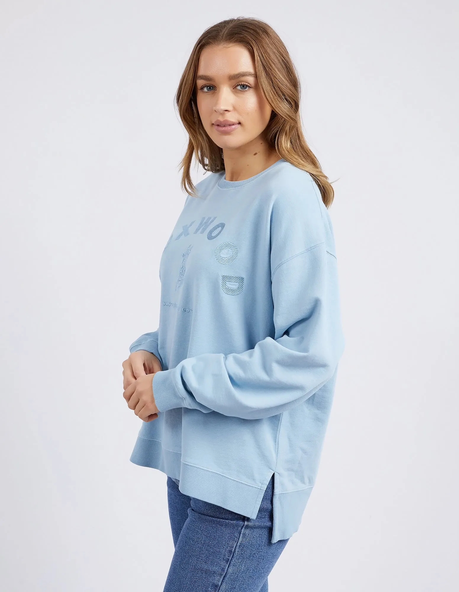 Effortless Crew Dusk Blue sold by Foxwood Clothing product image thumbnail 4
