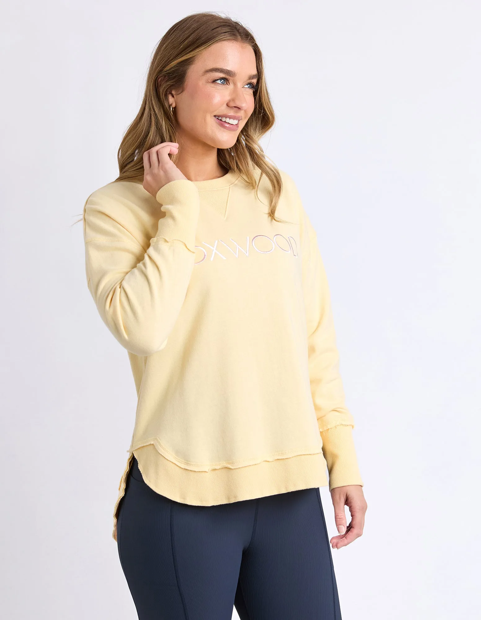 Simplified Metallic Crew Lemon sold by Foxwood Clothing product image thumbnail 4