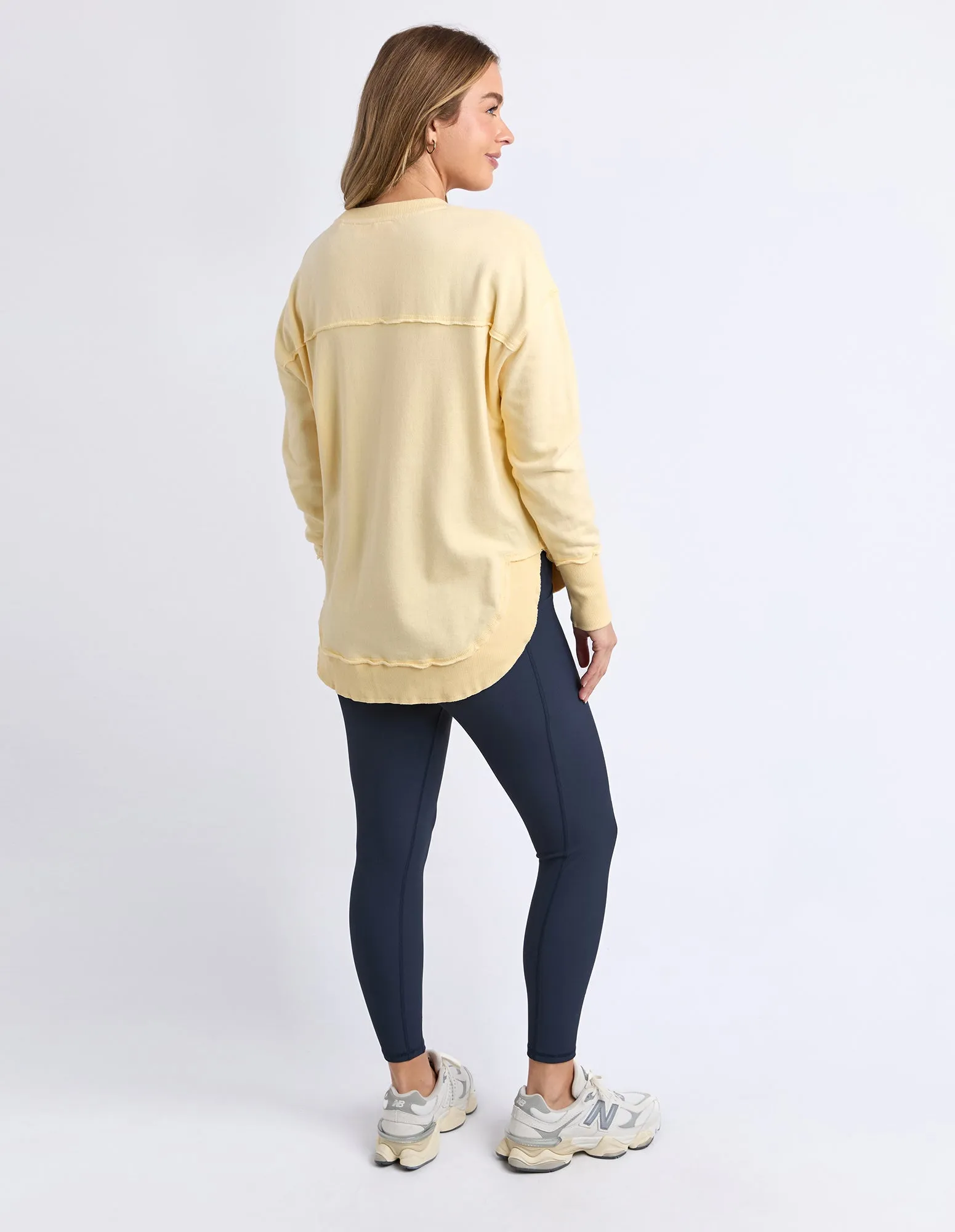 Simplified Metallic Crew Lemon sold by Foxwood Clothing product image thumbnail 3