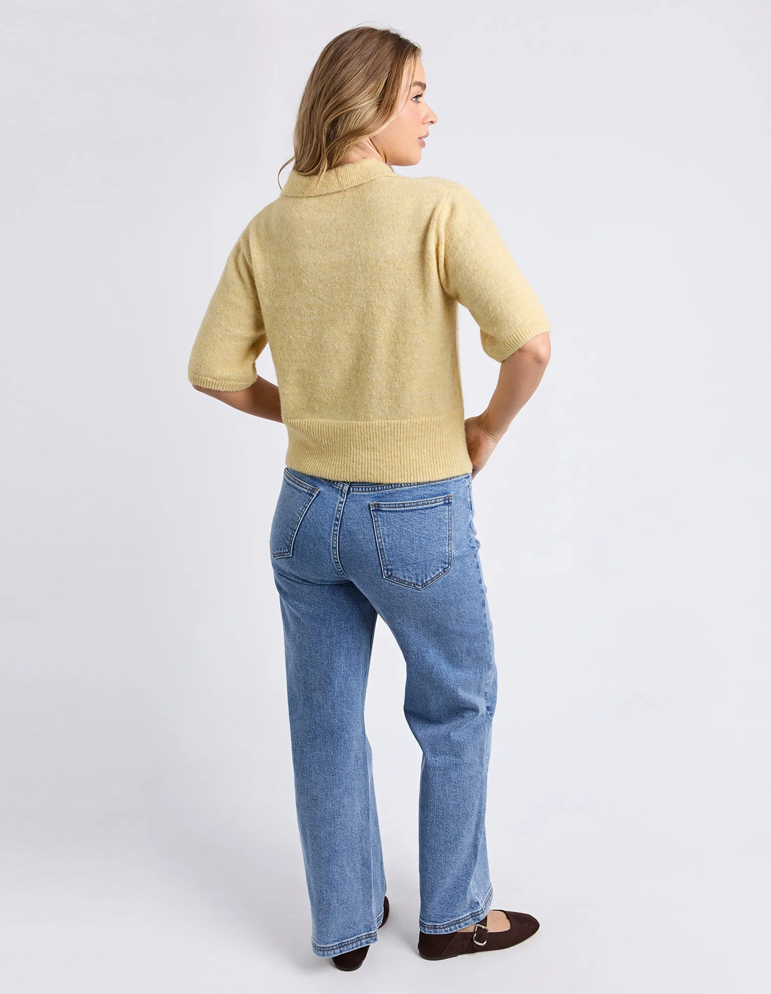 Fernie Button Knit Butter sold by Foxwood Clothing product image thumbnail 4