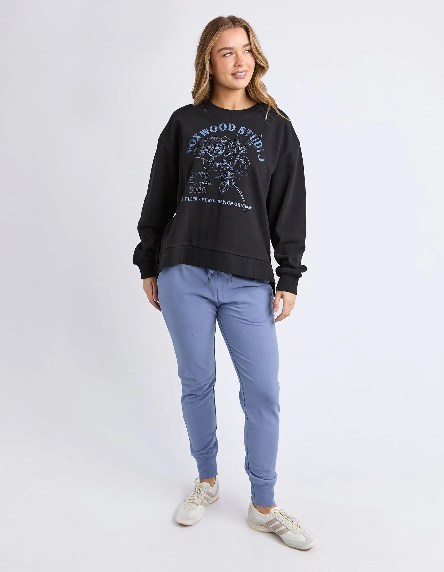 La Fleur Relaxed Crew Black sold by Foxwood Clothing product image thumbnail 3