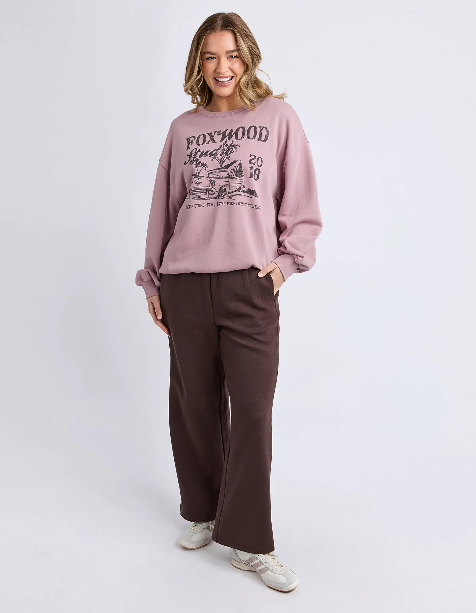 Motor Relaxed Crew Woodrose sold by Foxwood Clothing product image thumbnail 3