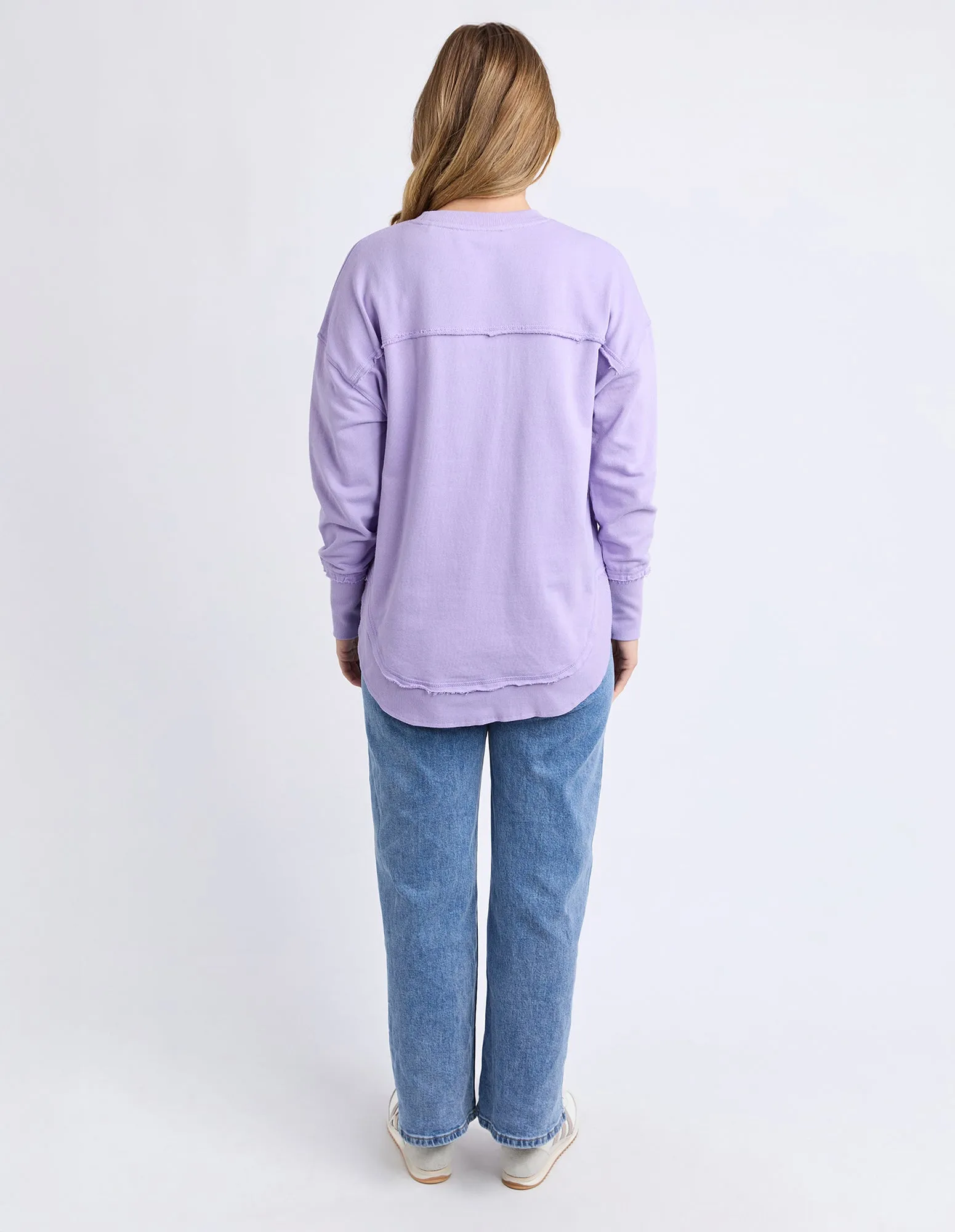 Simplified Metallic Crew Lavender sold by Foxwood Clothing product image thumbnail 2