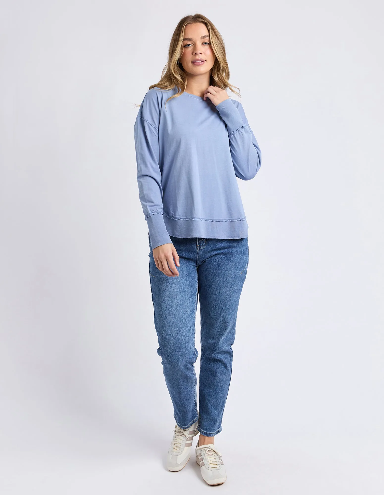 Farrah Long Sleeve Country Blue sold by Foxwood Clothing product image thumbnail 2
