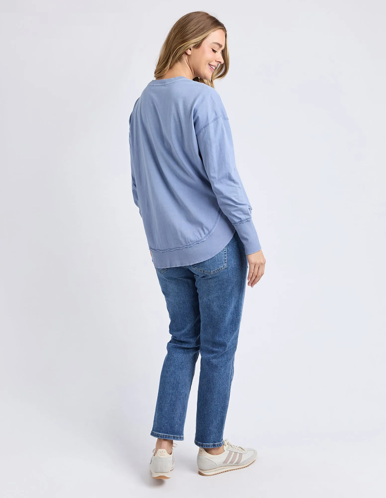 Farrah Long Sleeve Country Blue sold by Foxwood Clothing product image thumbnail 3