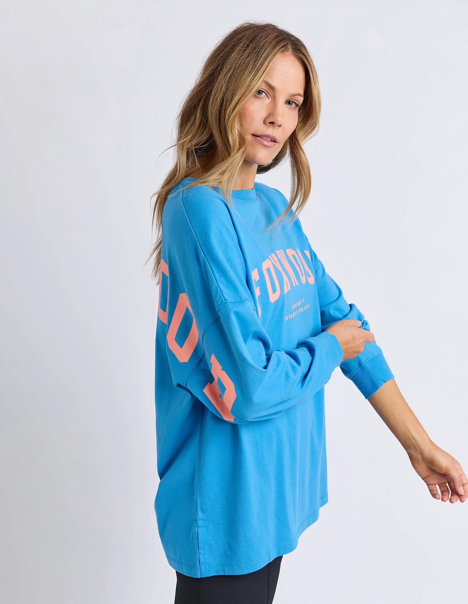 Interval Long Sleeve Bright Blue sold by Foxwood Clothing product image thumbnail 4
