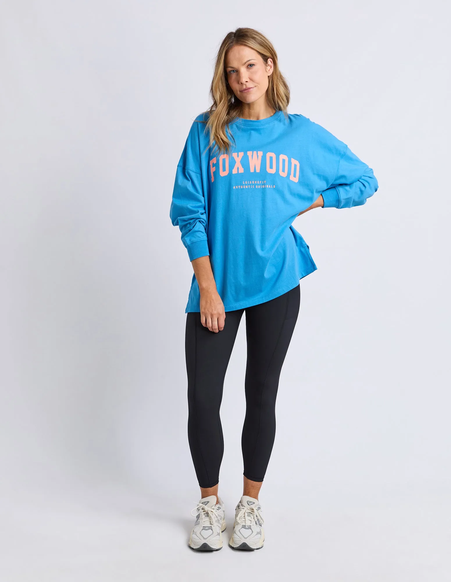 Interval Long Sleeve Bright Blue sold by Foxwood Clothing product image thumbnail 2