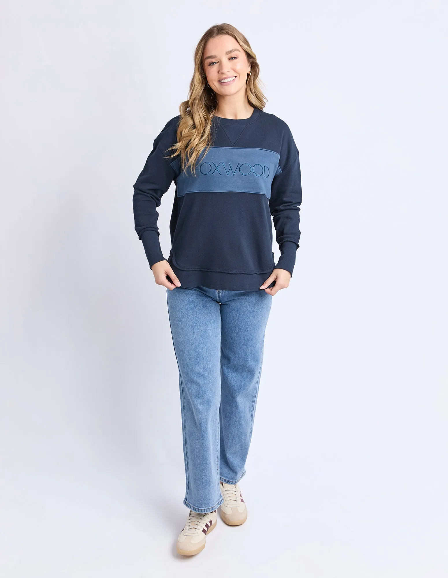 Simplified Tonal Crew Navy sold by Foxwood Clothing product image thumbnail 2