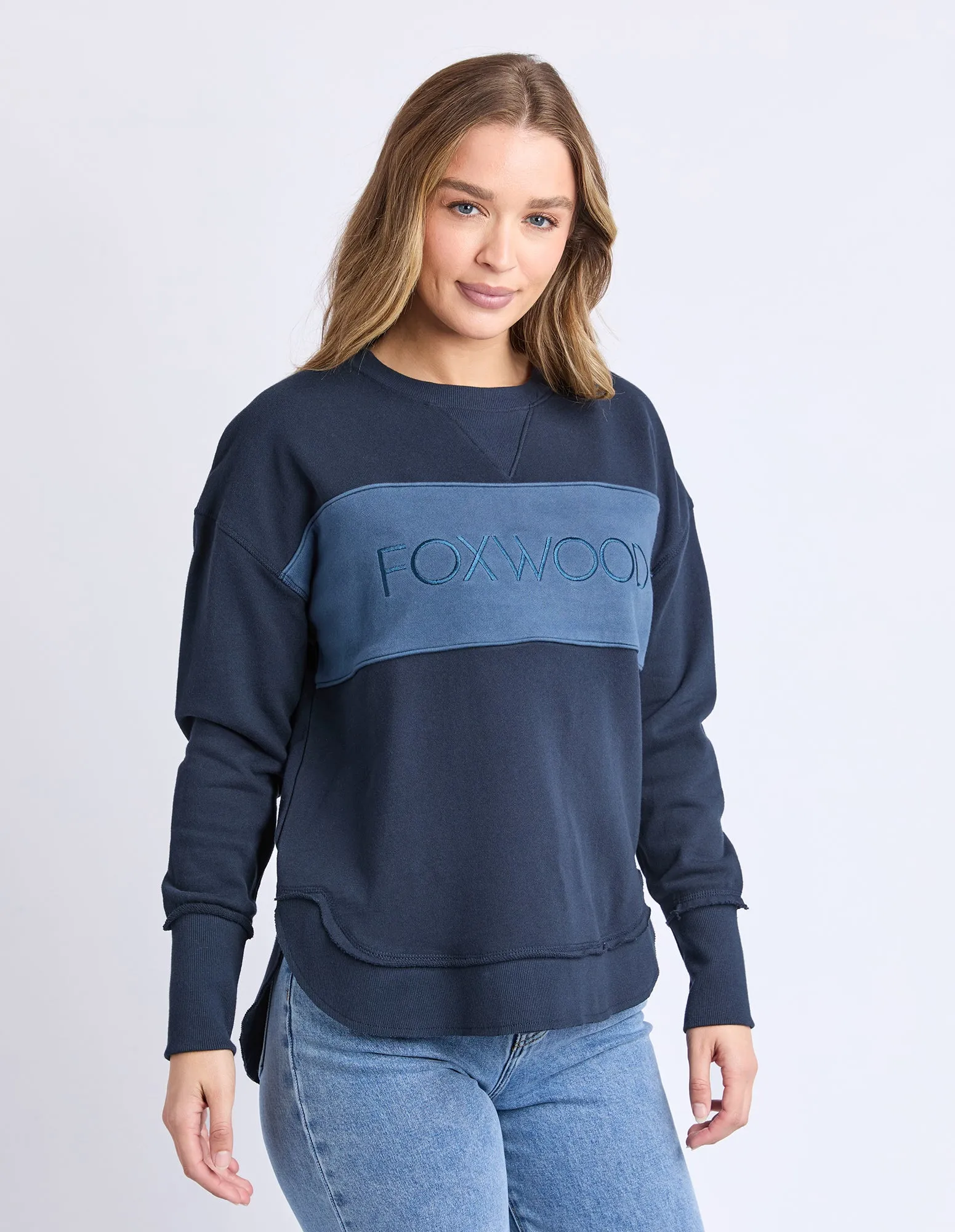 Simplified Tonal Crew Navy sold by Foxwood Clothing product image thumbnail 4