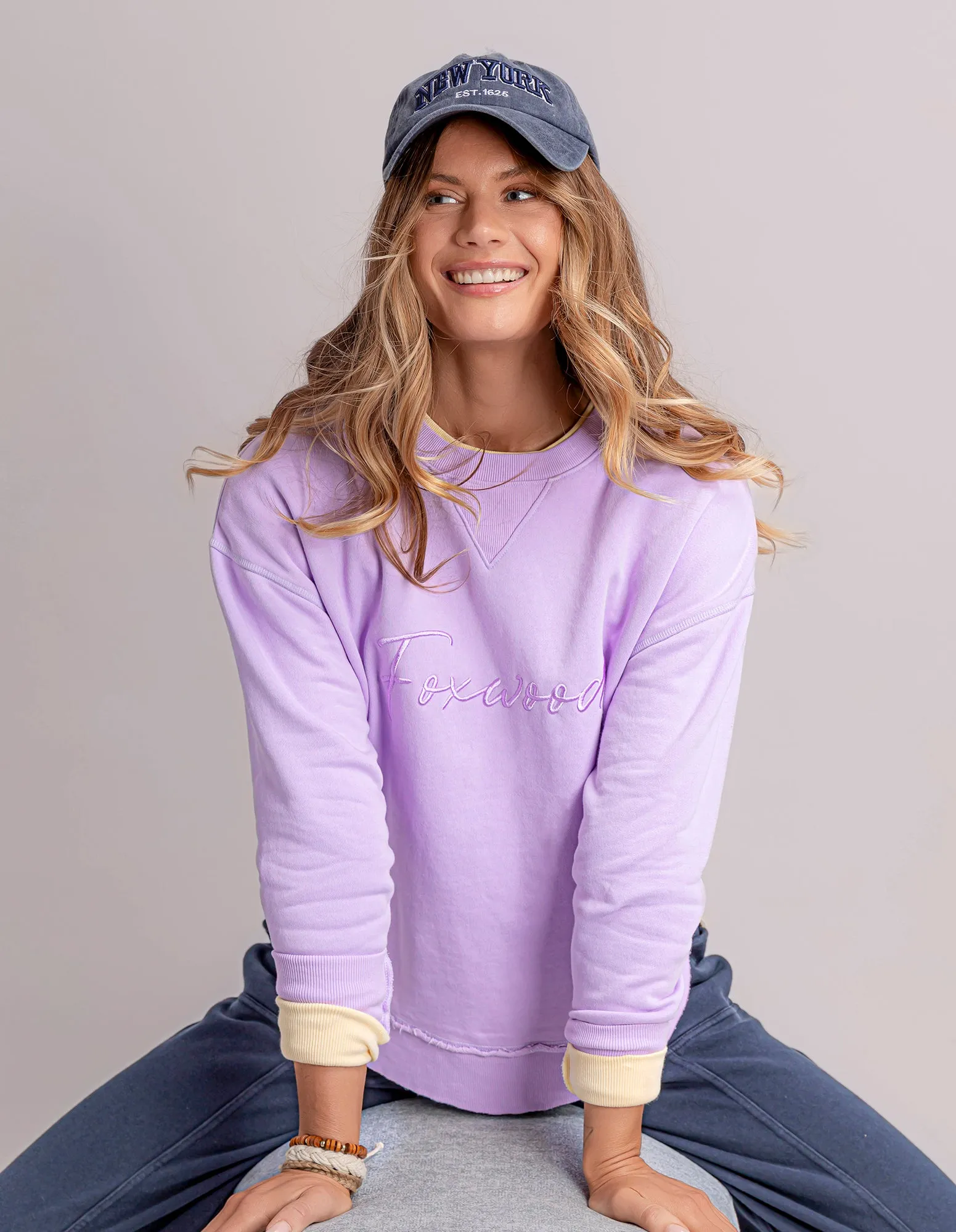 Signature Crew Orchid sold by Foxwood Clothing