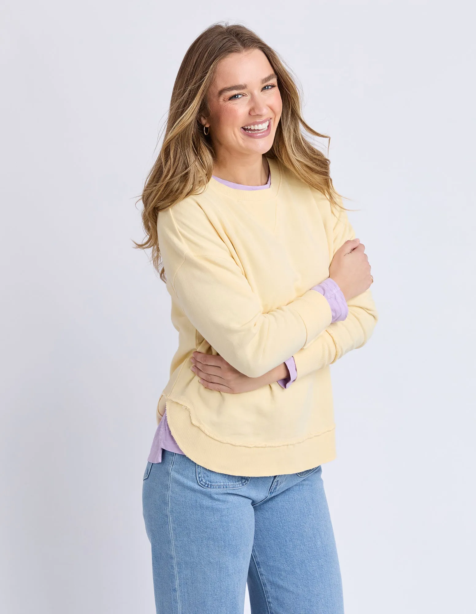 Delilah Crew Egg Shell sold by Foxwood Clothing product image thumbnail 4