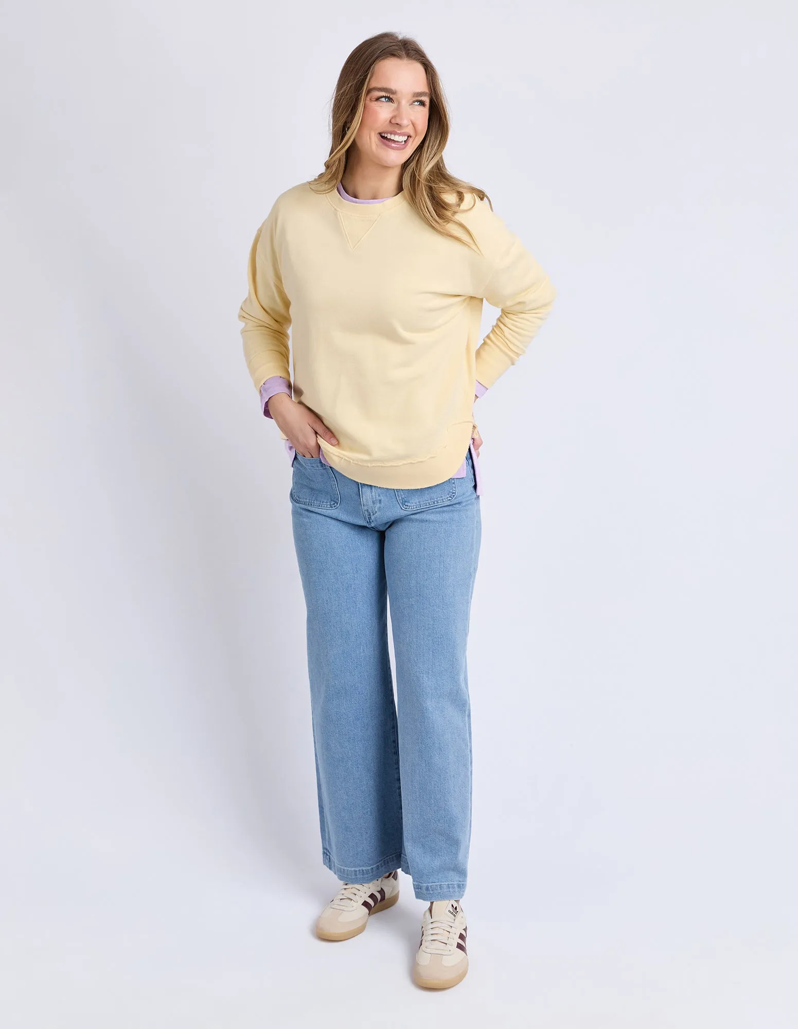 Delilah Crew Egg Shell sold by Foxwood Clothing product image thumbnail 2