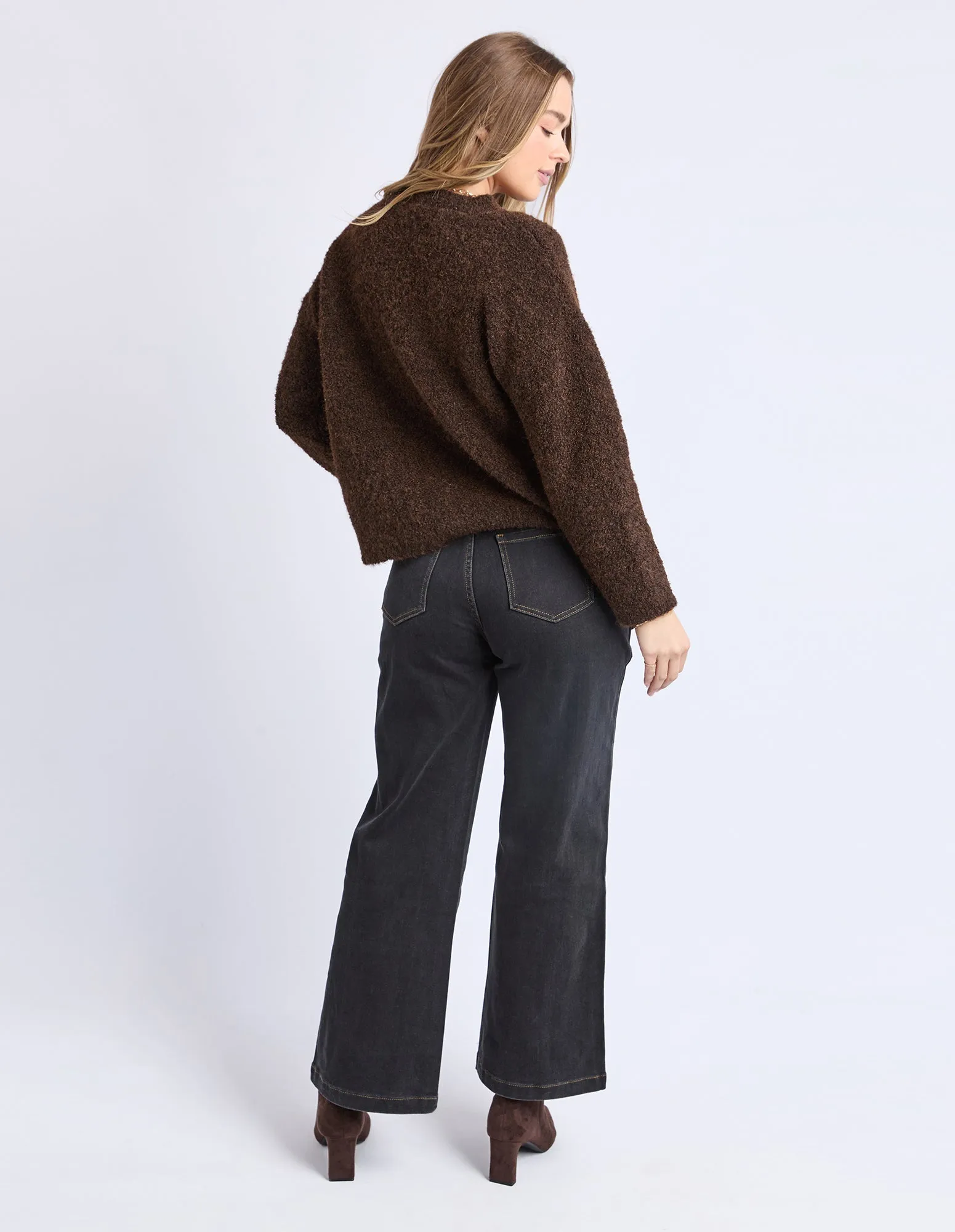 Flint Knit Crew Coffee sold by Foxwood Clothing product image thumbnail 3