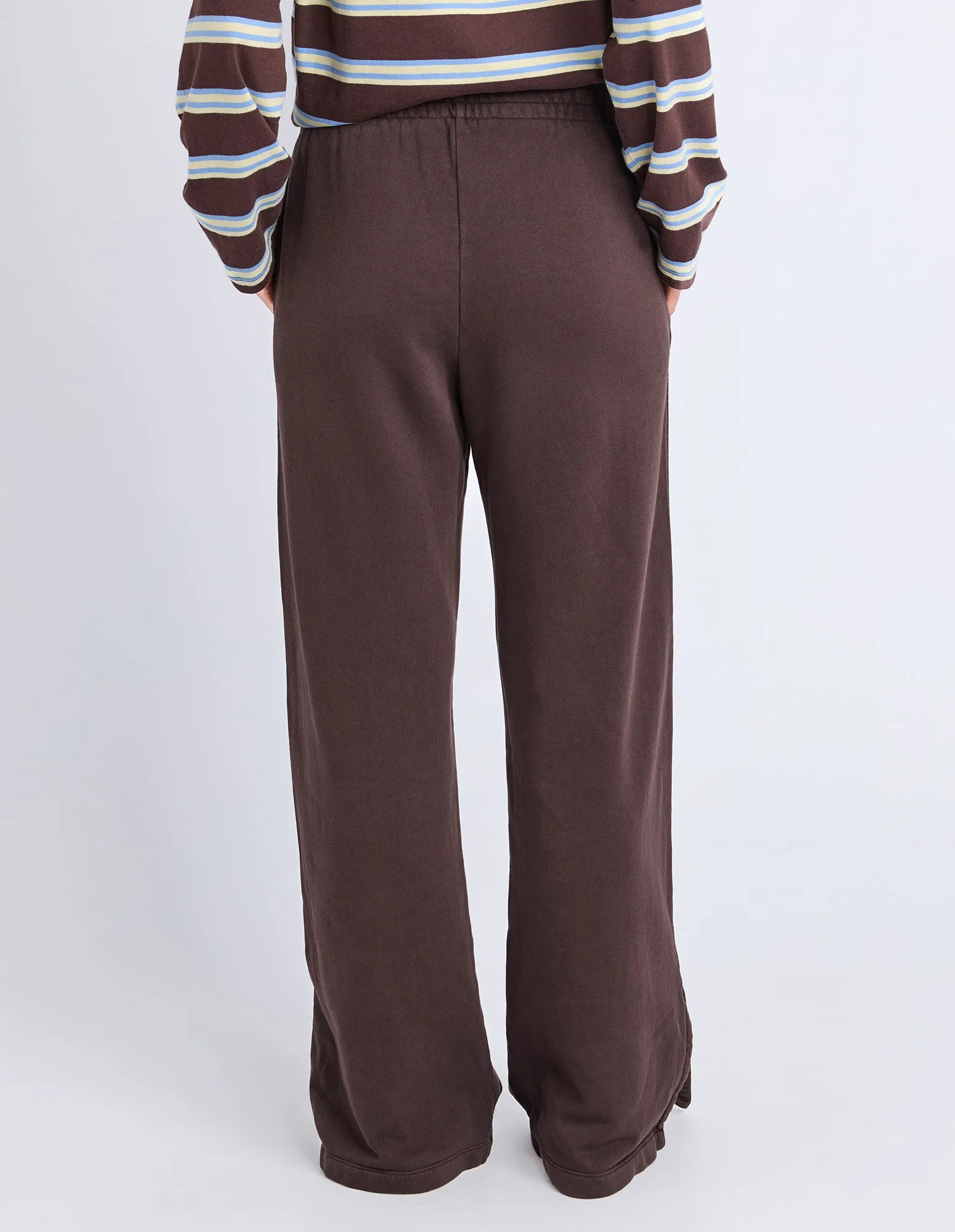 Classic Track Pant Coffee sold by Foxwood Clothing product image thumbnail 2
