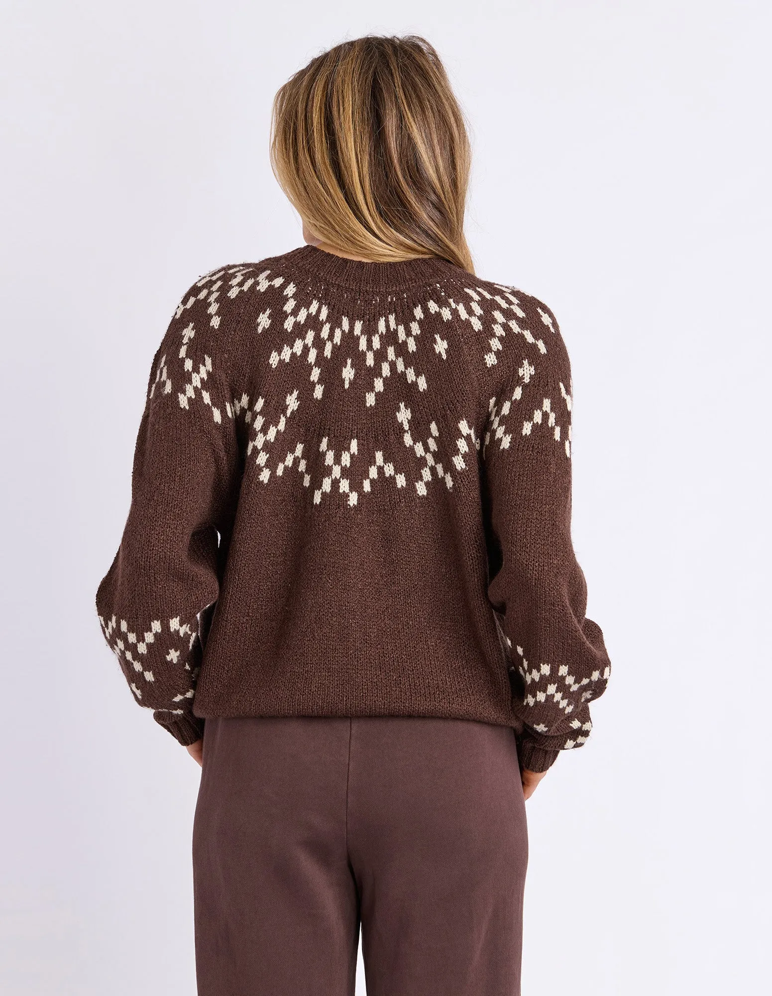 Polar Knit Crew Coffee sold by Foxwood Clothing product image thumbnail 3