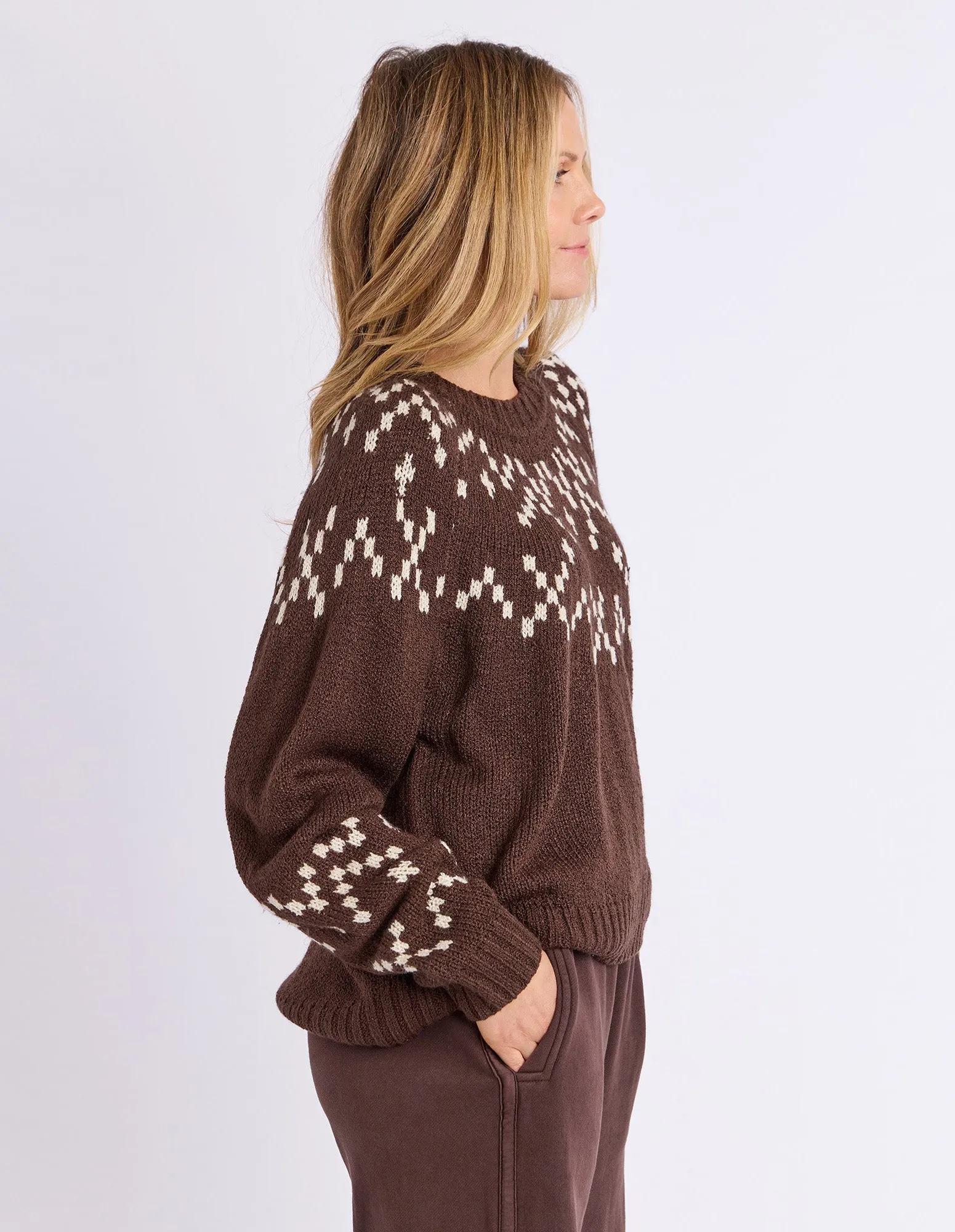 Polar Knit Crew Coffee sold by Foxwood Clothing product image thumbnail 5