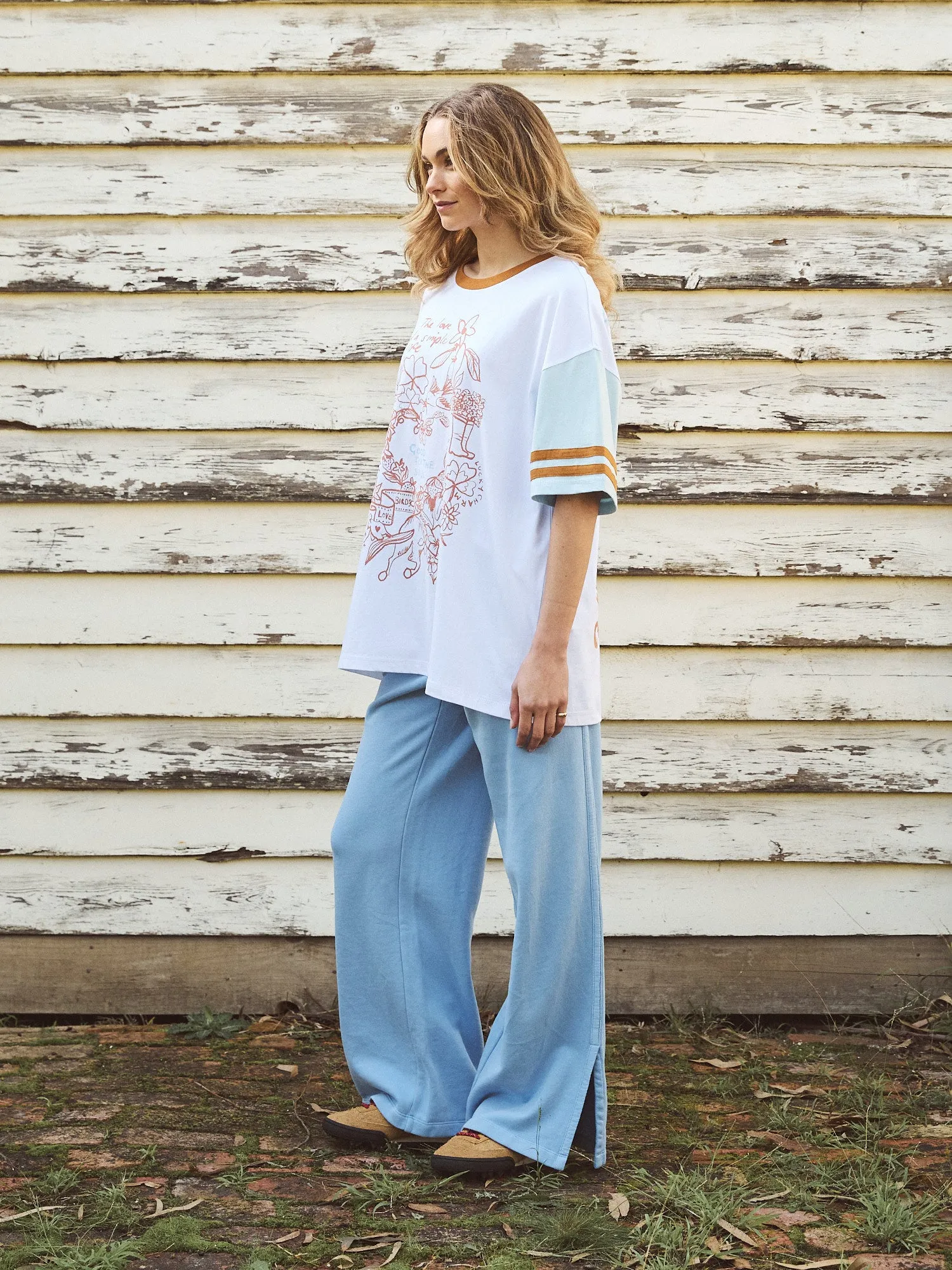 Lucky Charm Tee White sold by Foxwood Clothing product image thumbnail 3