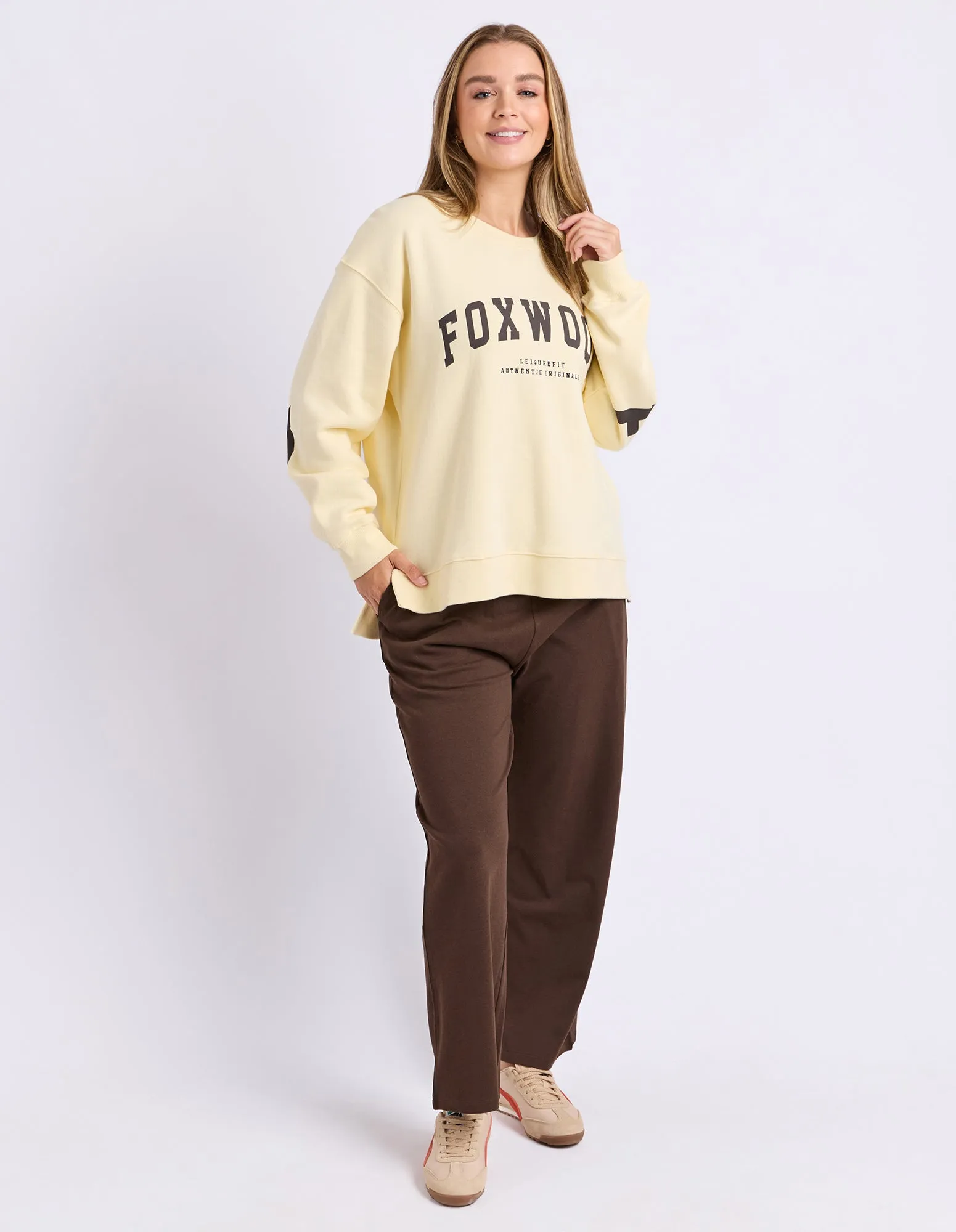 Interval Crew Butter Cream/Choc sold by Foxwood Clothing product image thumbnail 3