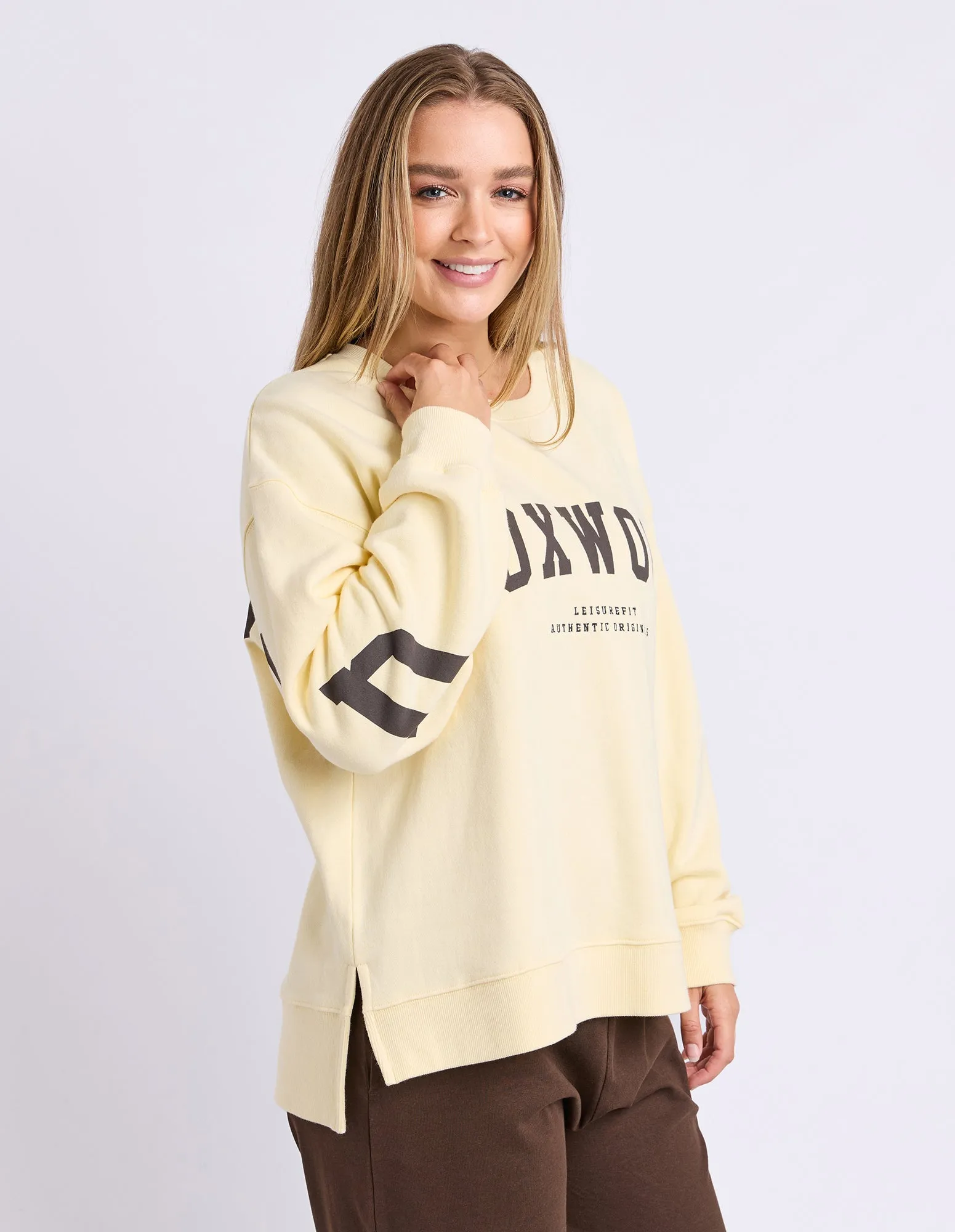 Interval Crew Butter Cream/Choc sold by Foxwood Clothing product image thumbnail 4