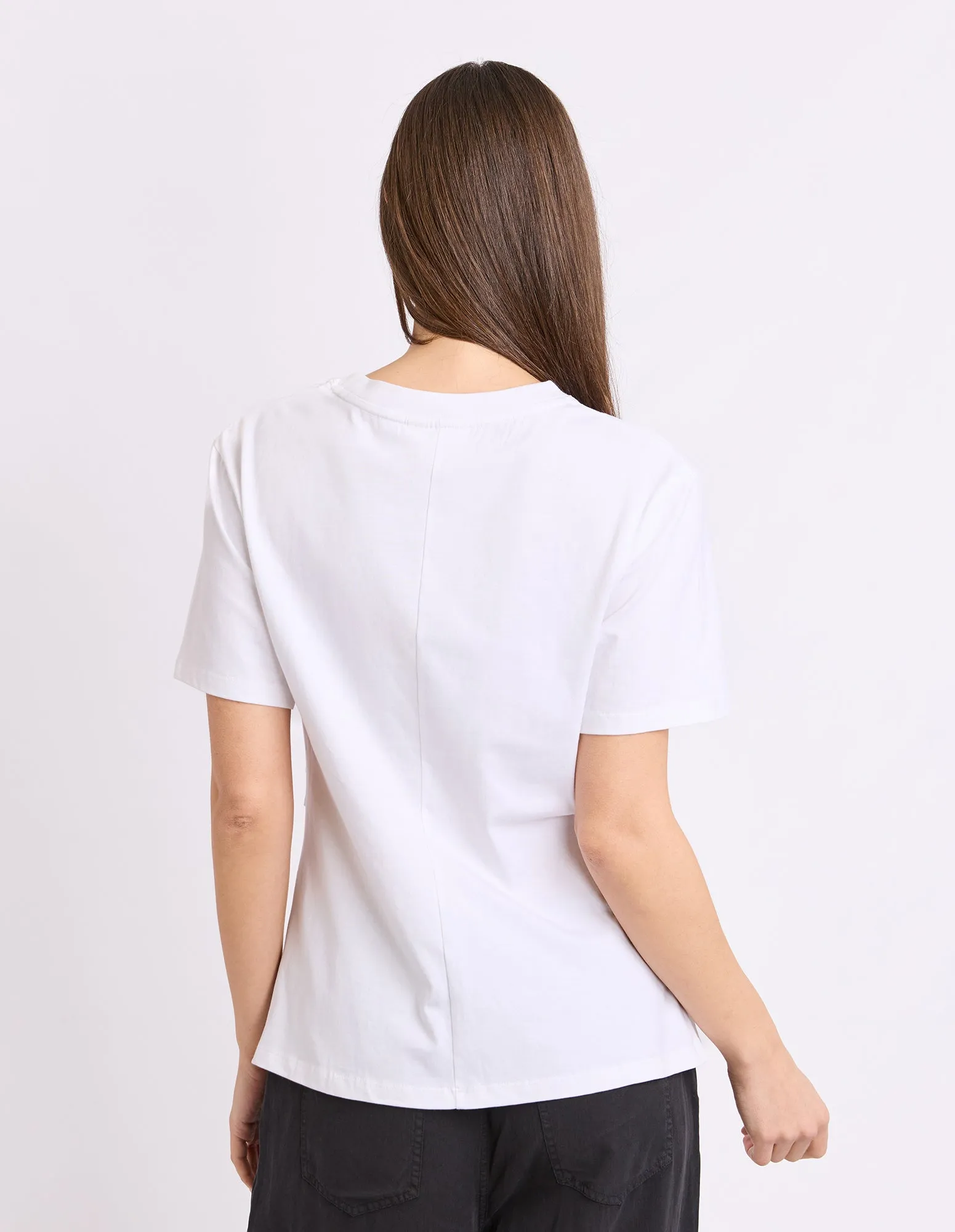 Tied Tee White sold by Foxwood Clothing product image thumbnail 4
