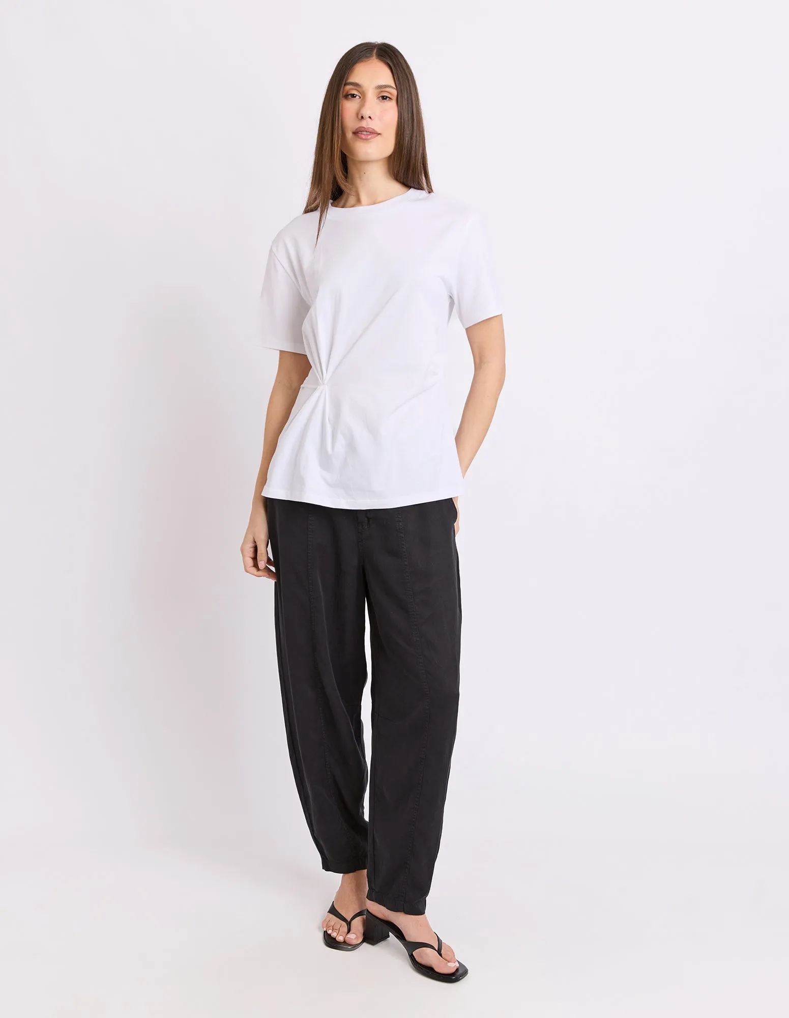Tied Tee White sold by Foxwood Clothing product image thumbnail 3
