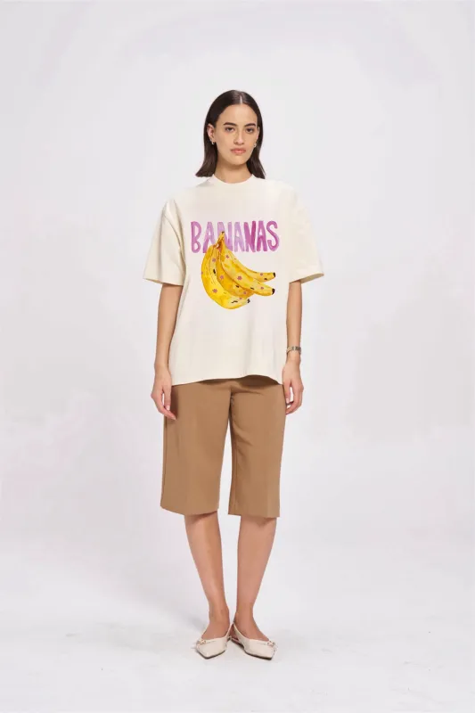 Party Bananas Oversize Tee sold by Maku the Label