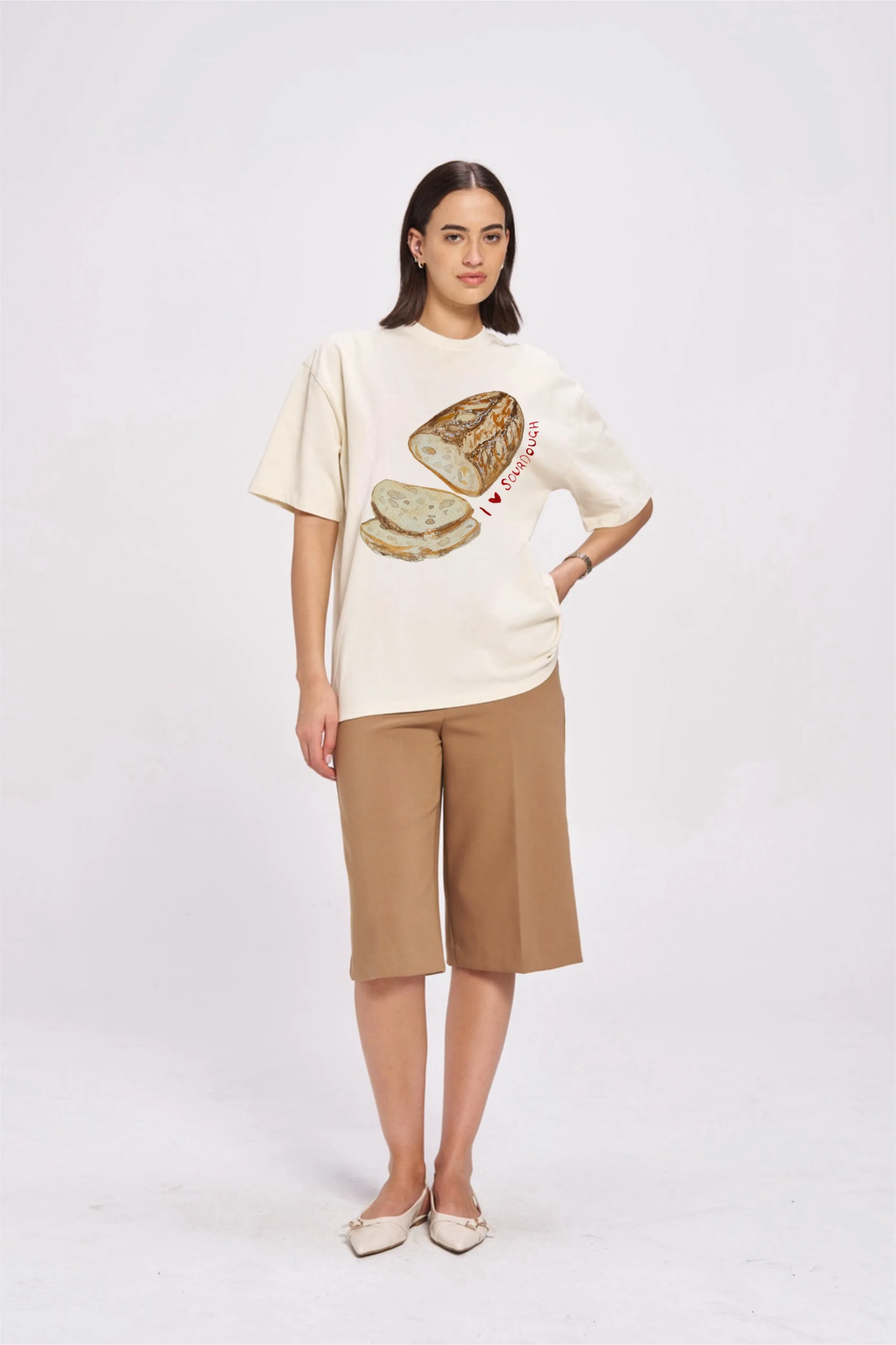 I Love Sourdough Oversize Tee sold by Maku the Label