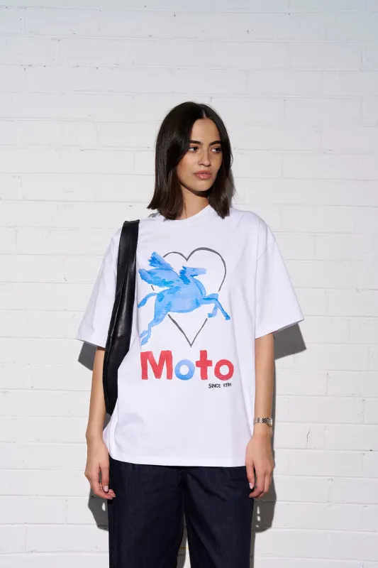 Mtl Moto Oversize T-Shirt sold by Maku the Label