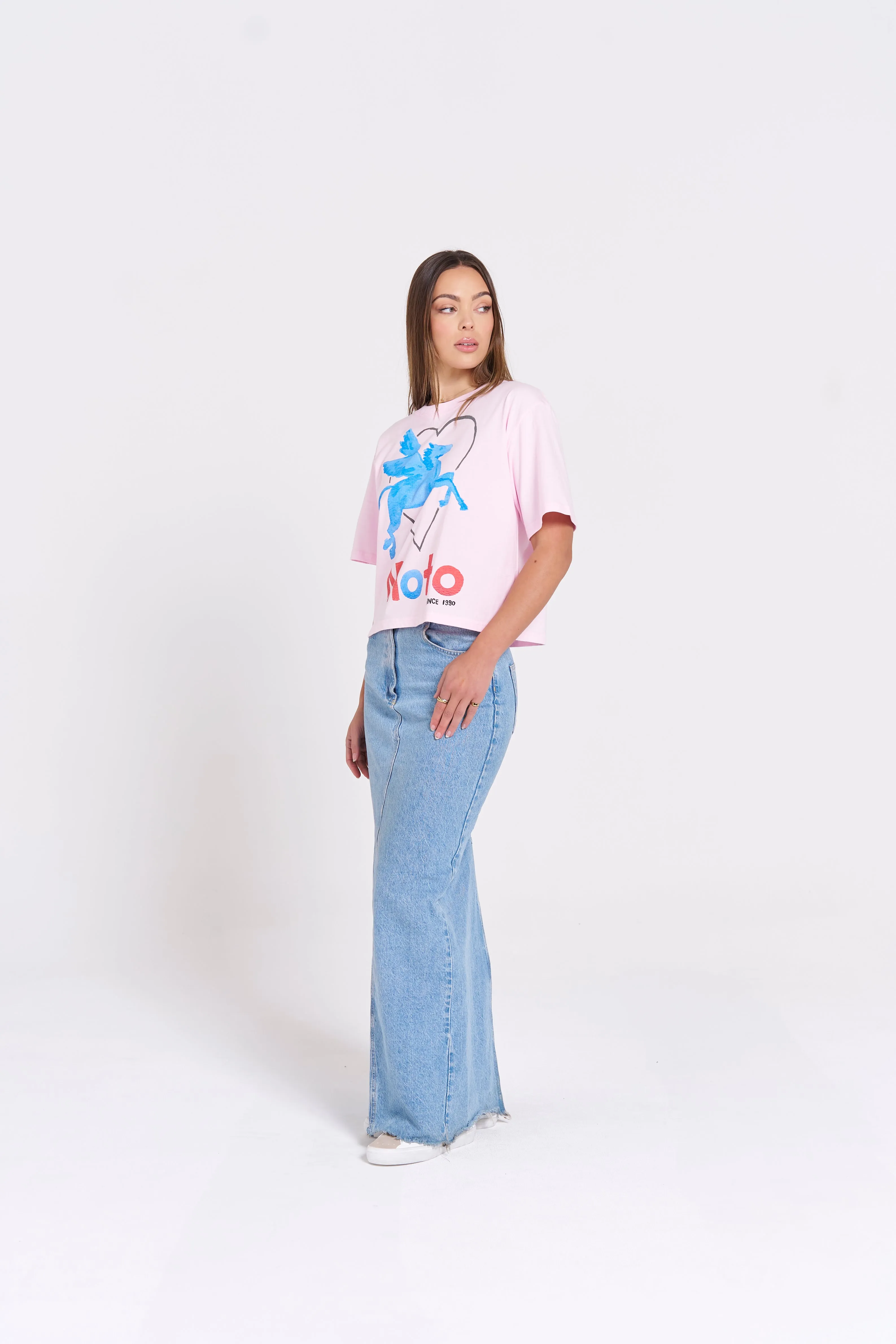 MTL Moto T-Shirt Pink sold by Maku the Label product image thumbnail 4