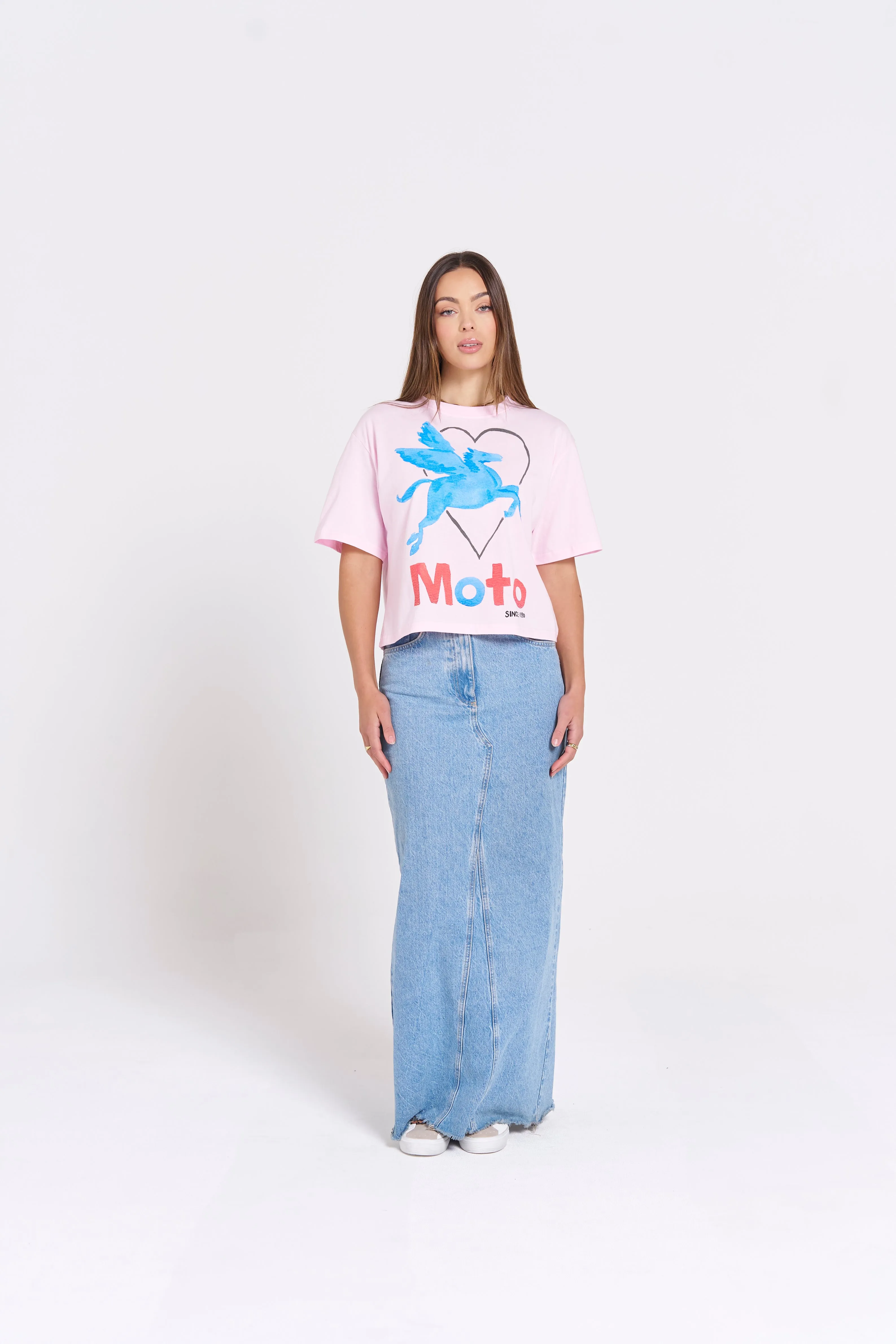 MTL Moto T-Shirt Pink sold by Maku the Label product image thumbnail 2