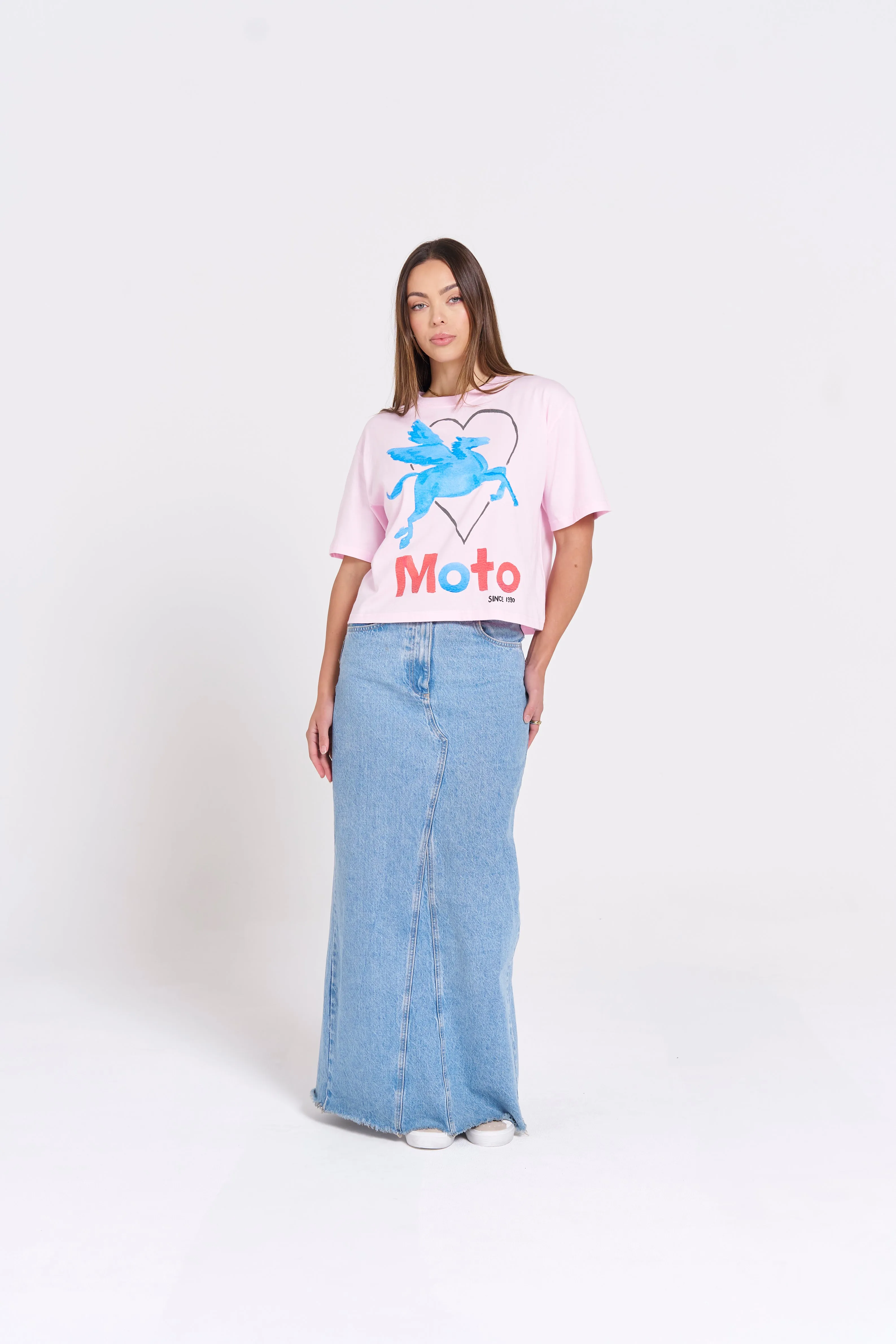 MTL Moto T-Shirt Pink sold by Maku the Label product image thumbnail 3