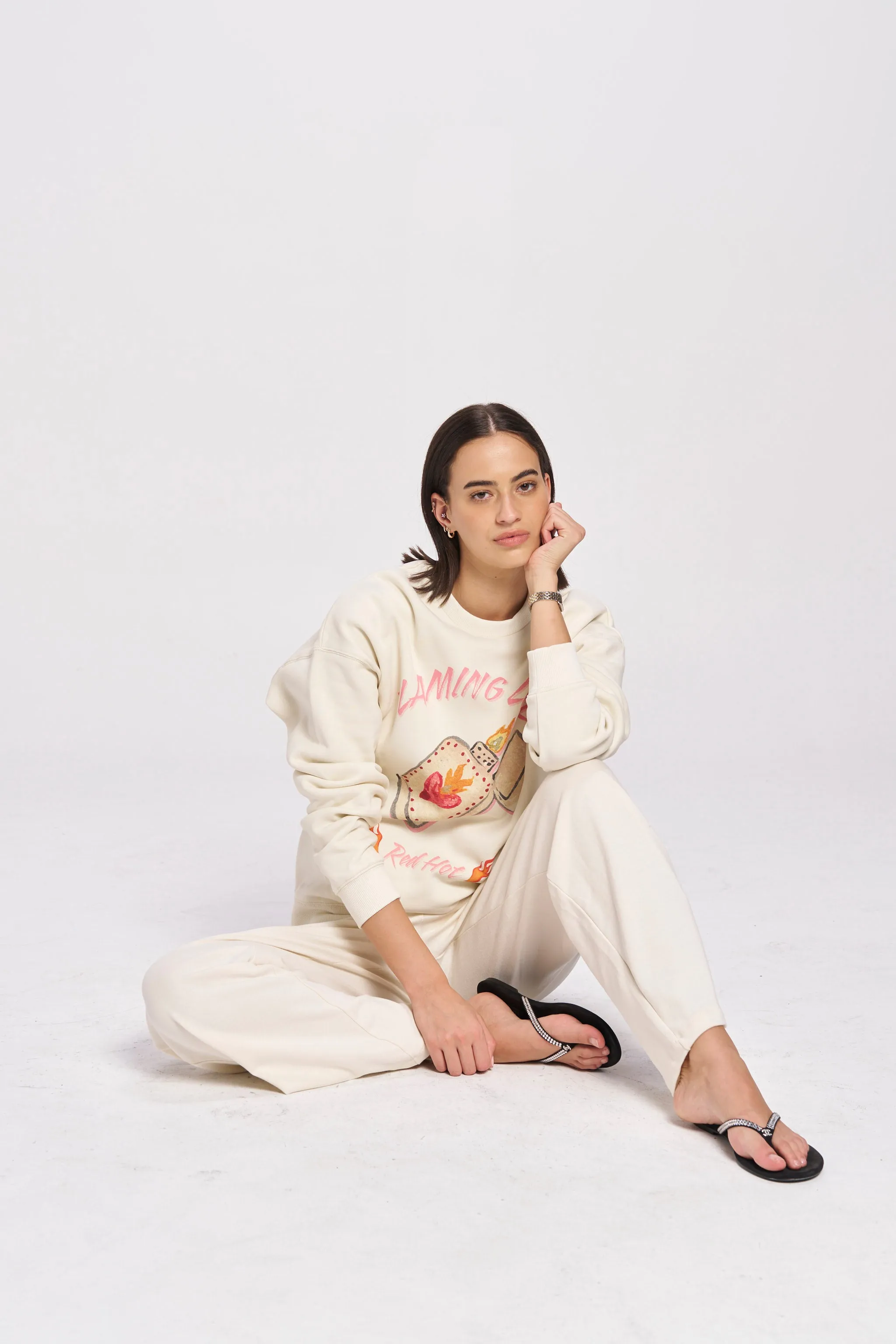 Flaming Love Crew sold by Maku the Label