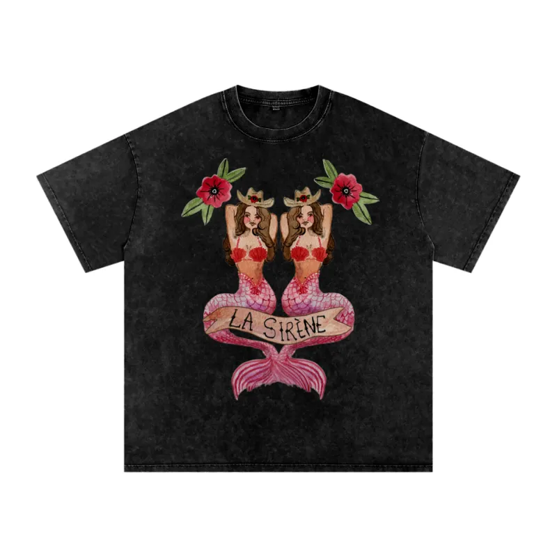 La Sarine Mermaid Tee sold by Maku the Label