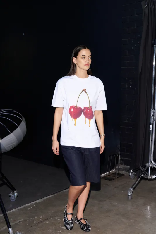 Honey Cherry Tee sold by Maku the Label