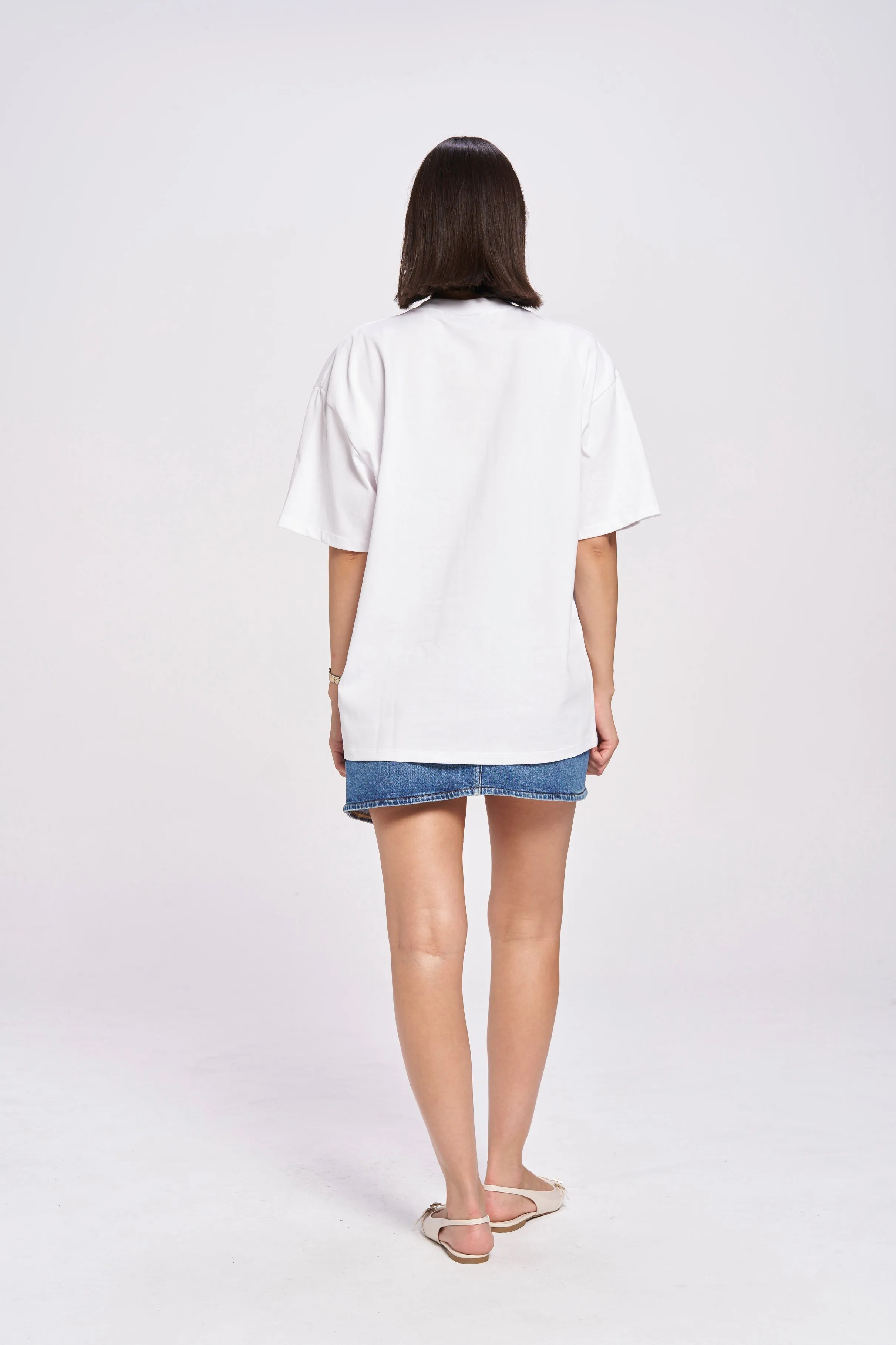 New York Fleur Tee sold by Maku the Label product image thumbnail 3