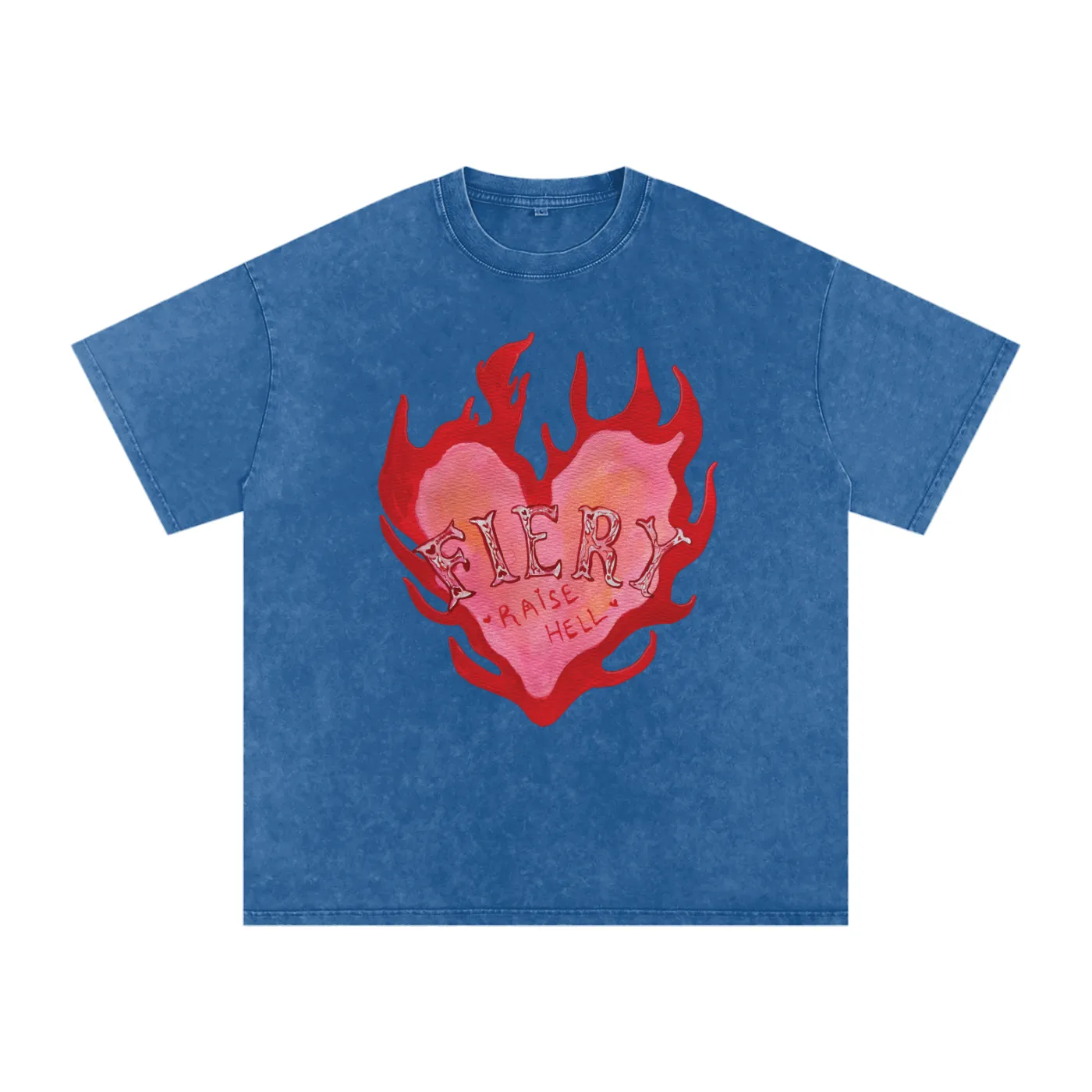 Fiery Snow Wash Tee sold by Maku the Label product image thumbnail 3