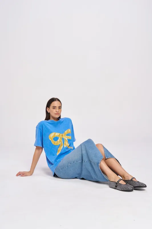 Big Bow Tee sold by Maku the Label